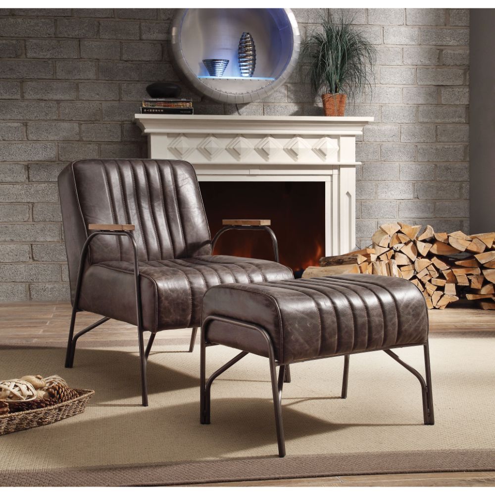 Sarahi - 2Pc Pk Chair & Ottoman - Urban Living Furniture (Los Angeles, CA)