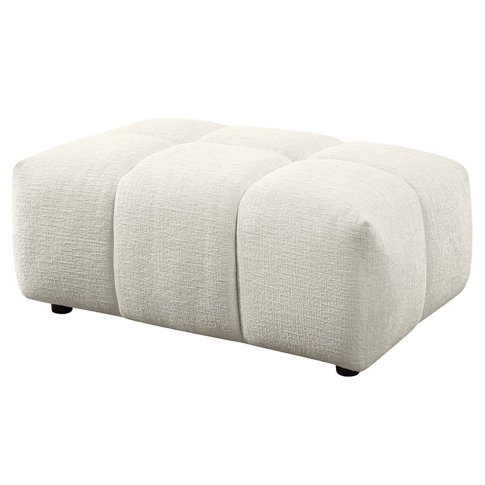 Loanna - Ottoman - Beige Linen - Urban Living Furniture (Los Angeles, CA)