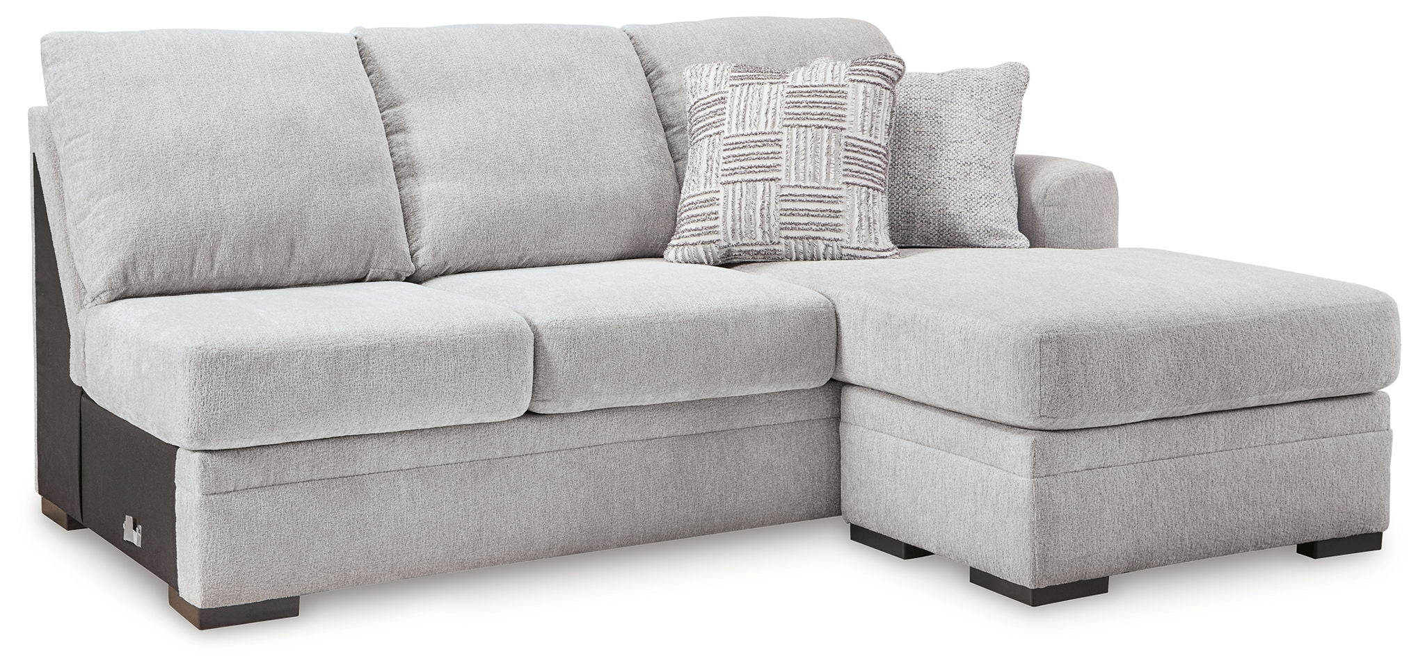 Gabyleigh - Nickel - Raf Sofa Chaise - Urban Living Furniture (Los Angeles, CA)