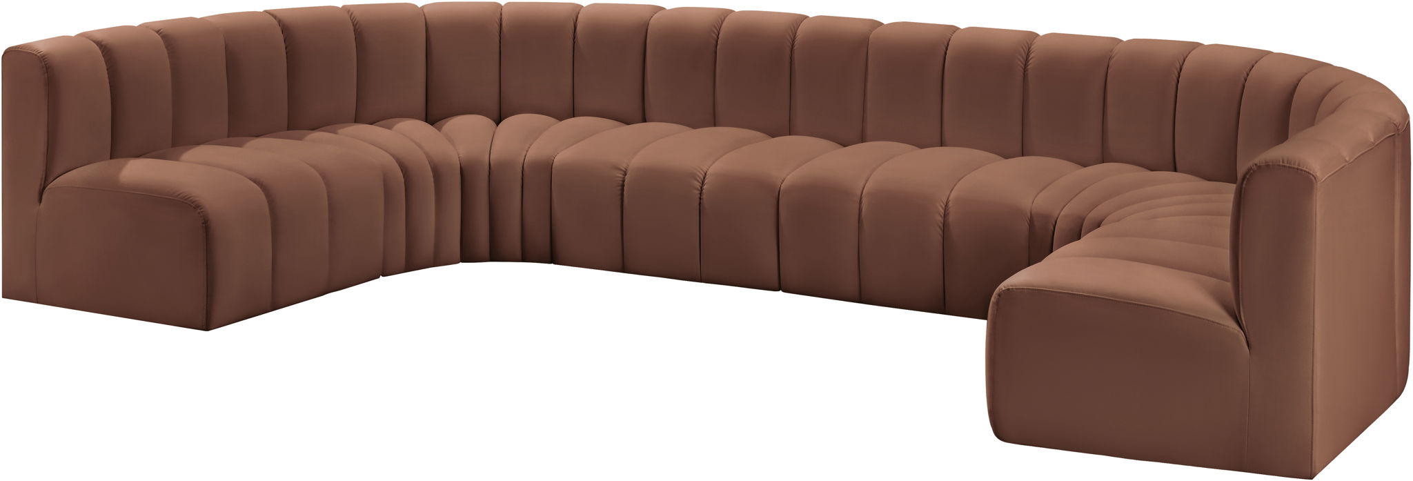 Arc - Faux Leather Modular U-Shaped Sectional - Urban Living Furniture (Los Angeles, CA)