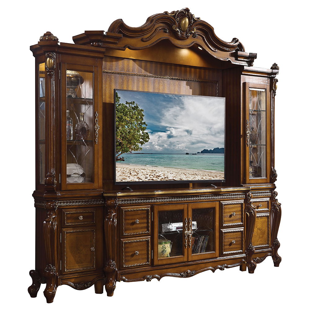 Picardy - Entertainment Center - Honey Oak - Urban Living Furniture (Los Angeles, CA)
