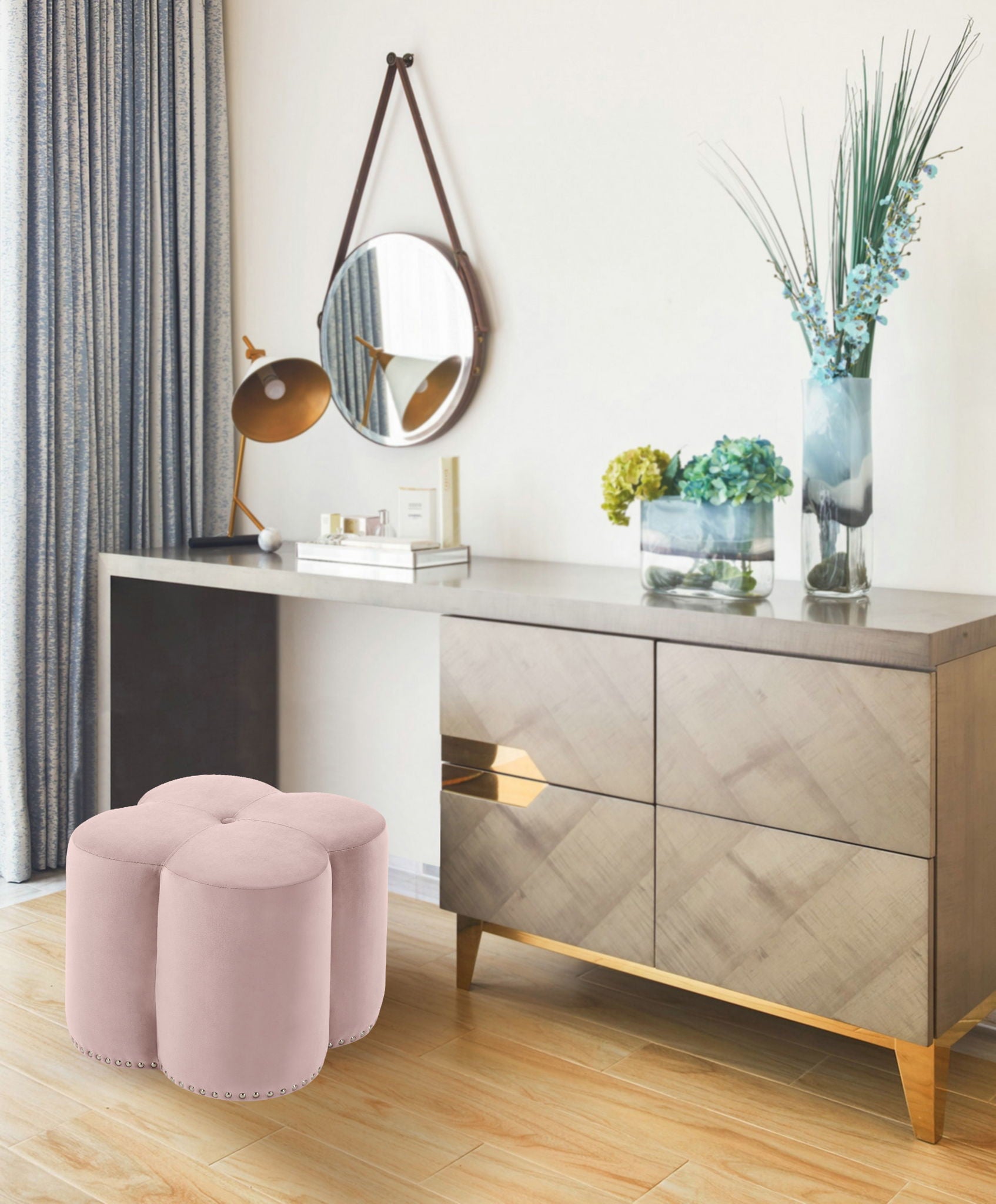 Clover - Ottoman - Urban Living Furniture (Los Angeles, CA)