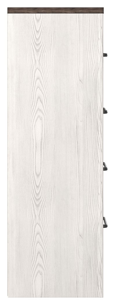 Gerridan - White / Gray - Four Drawer Chest - Urban Living Furniture (Los Angeles, CA)