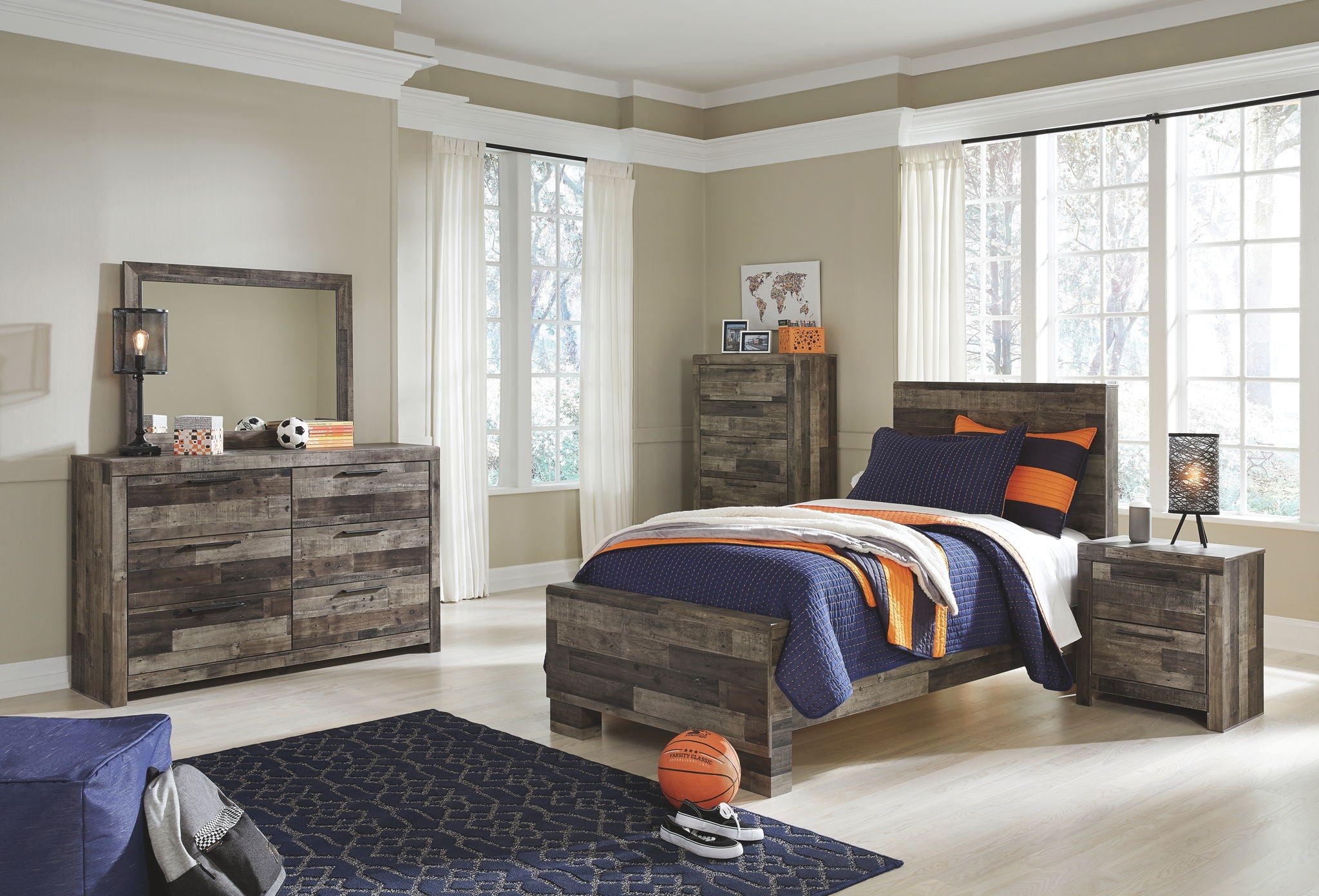 Derekson - Youth Panel Bedroom Set - Urban Living Furniture (Los Angeles, CA)
