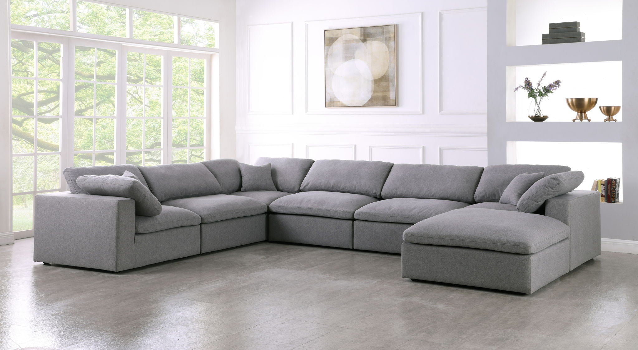 Serene - 7 Piece Modular Sectional - Urban Living Furniture (Los Angeles, CA)