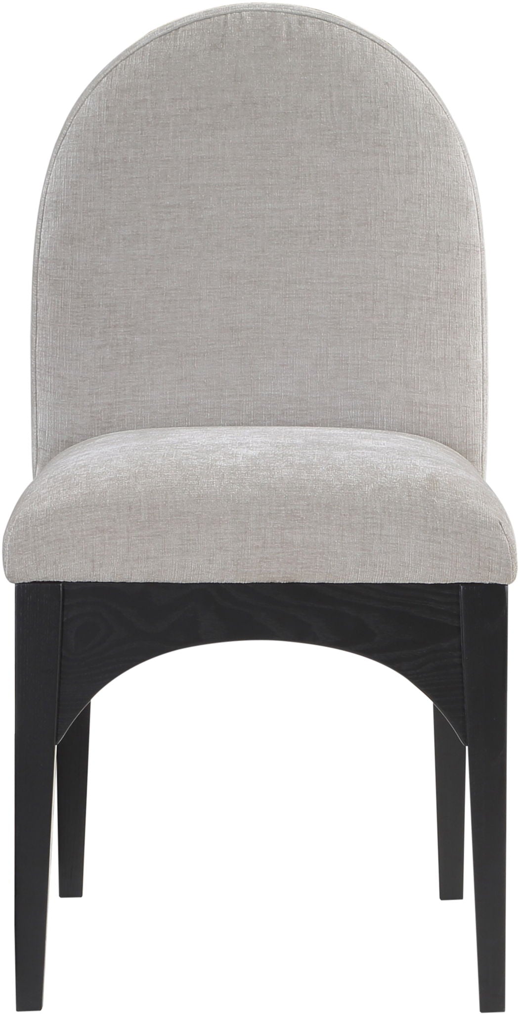 Waldorf - Chenille Dining Side Chair With Black Legs - Urban Living Furniture (Los Angeles, CA)