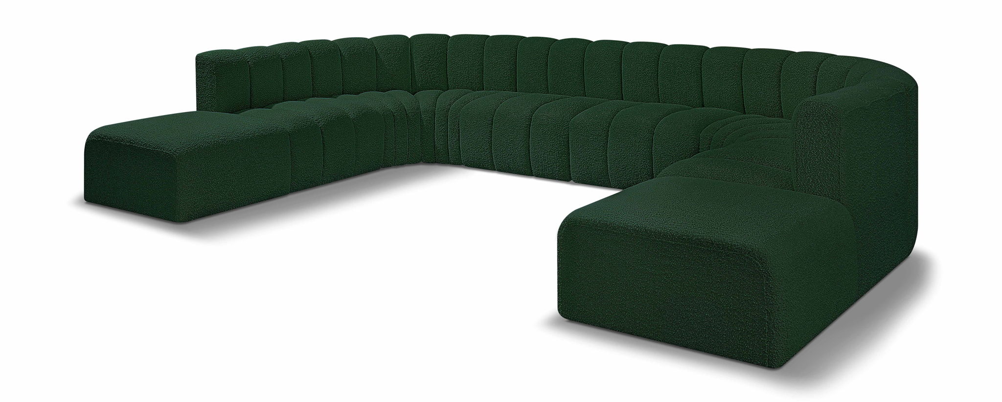 Arc - Boucle Fabric Modular Sectional - Urban Living Furniture (Los Angeles, CA)
