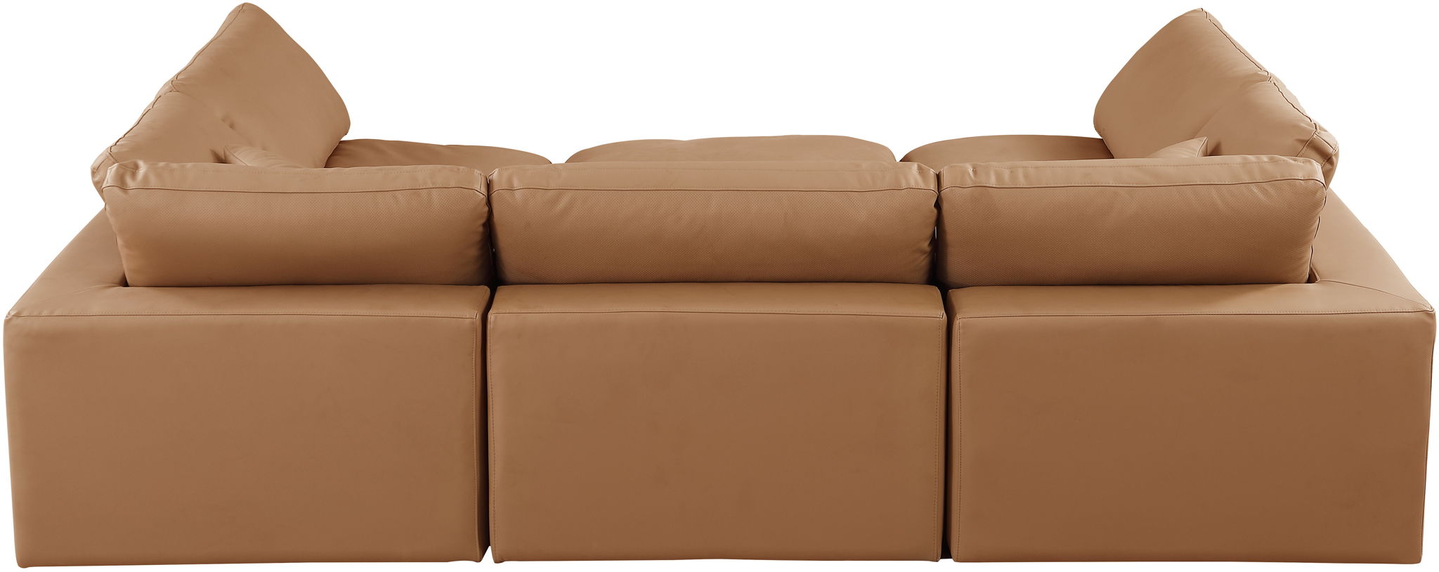 Comfy - 6 Piece Faux Leather Sectional - Urban Living Furniture (Los Angeles, CA)