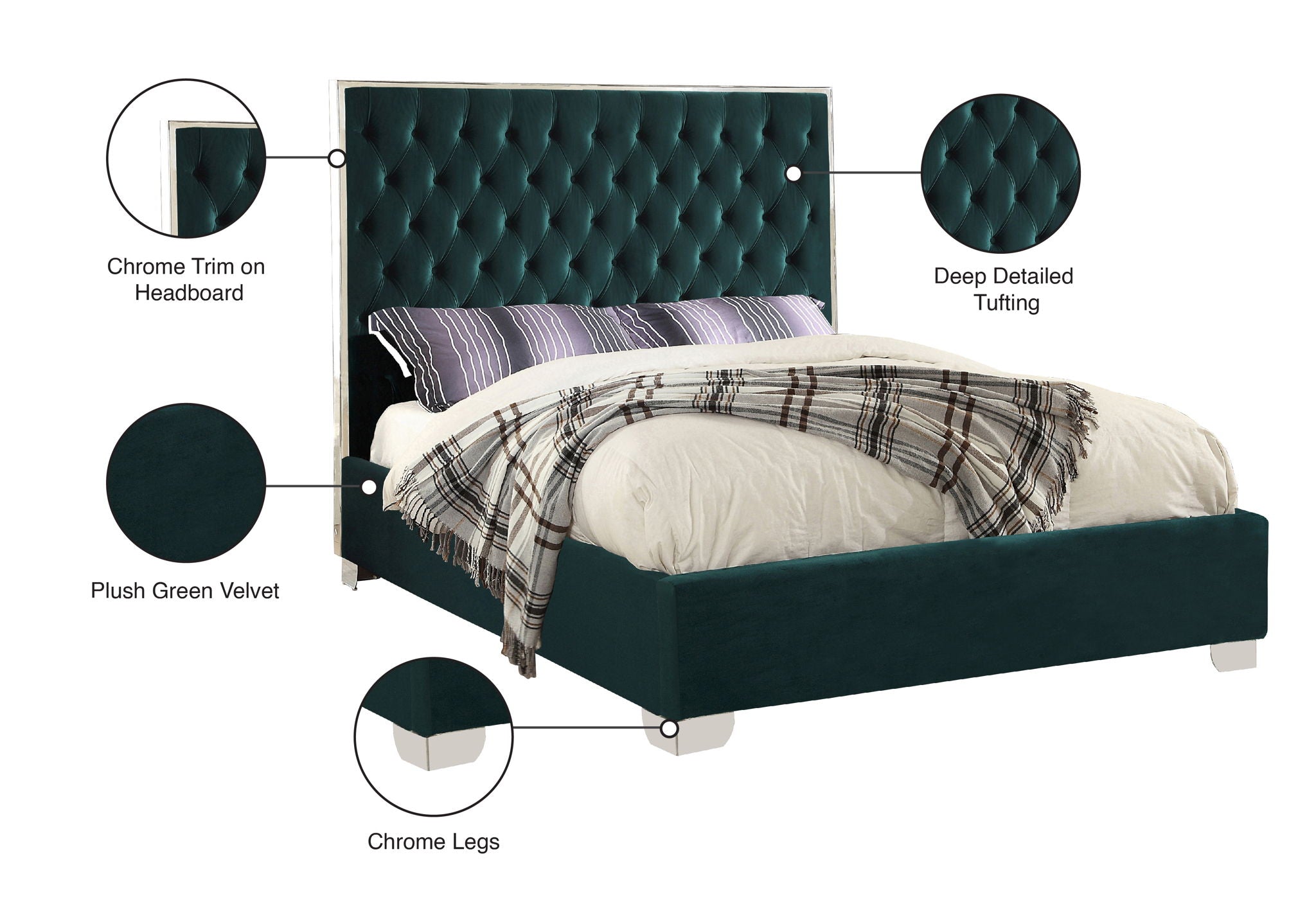 Lexi - Bed - Urban Living Furniture (Los Angeles, CA)