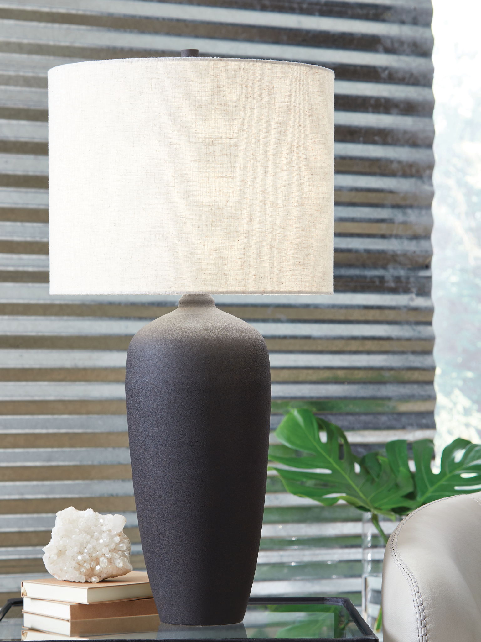Ryenburg - Black - Metal Table Lamp - Urban Living Furniture (Los Angeles, CA)