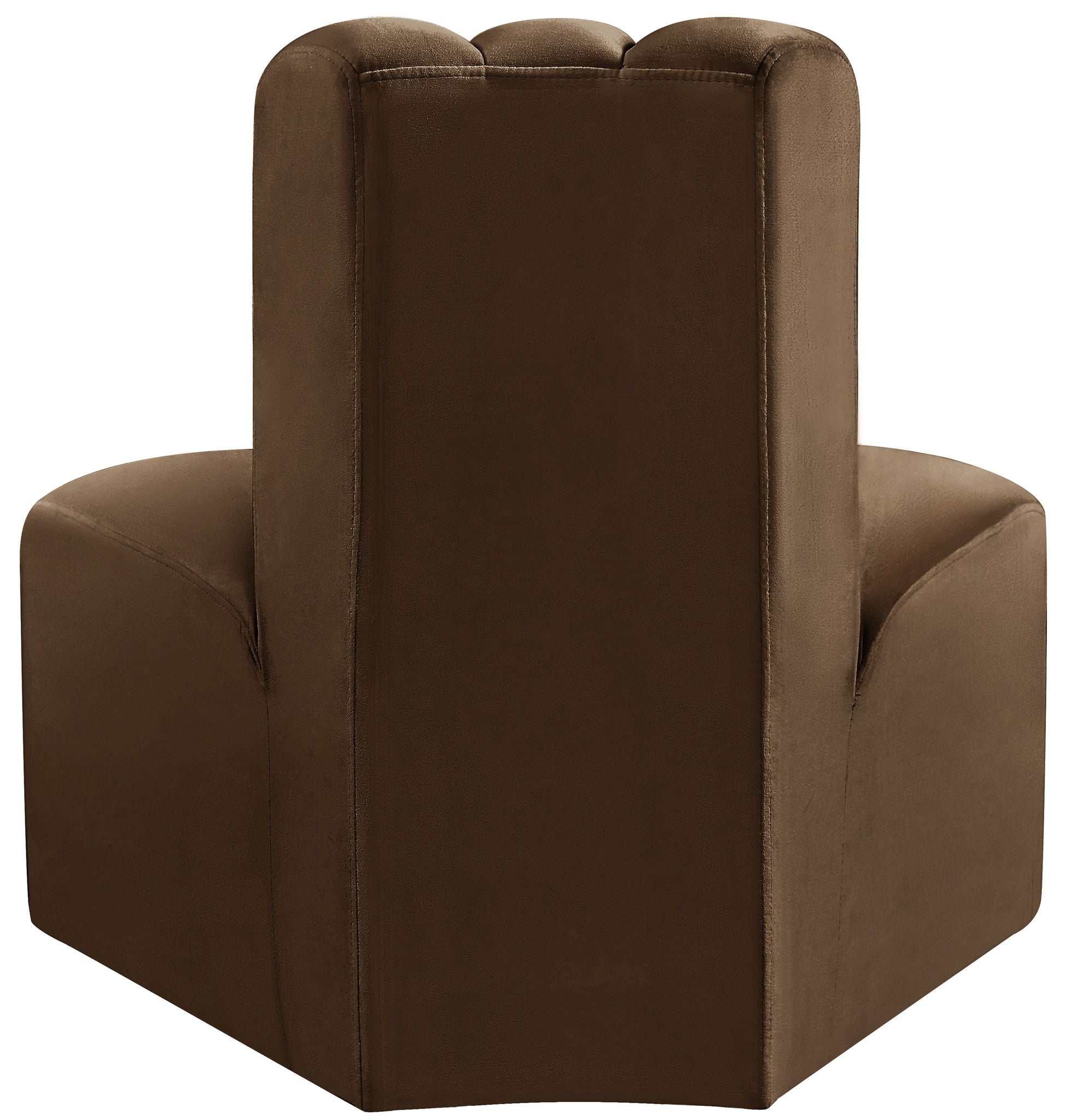 Arc - Velvet Reverse Corner Chair - Urban Living Furniture (Los Angeles, CA)