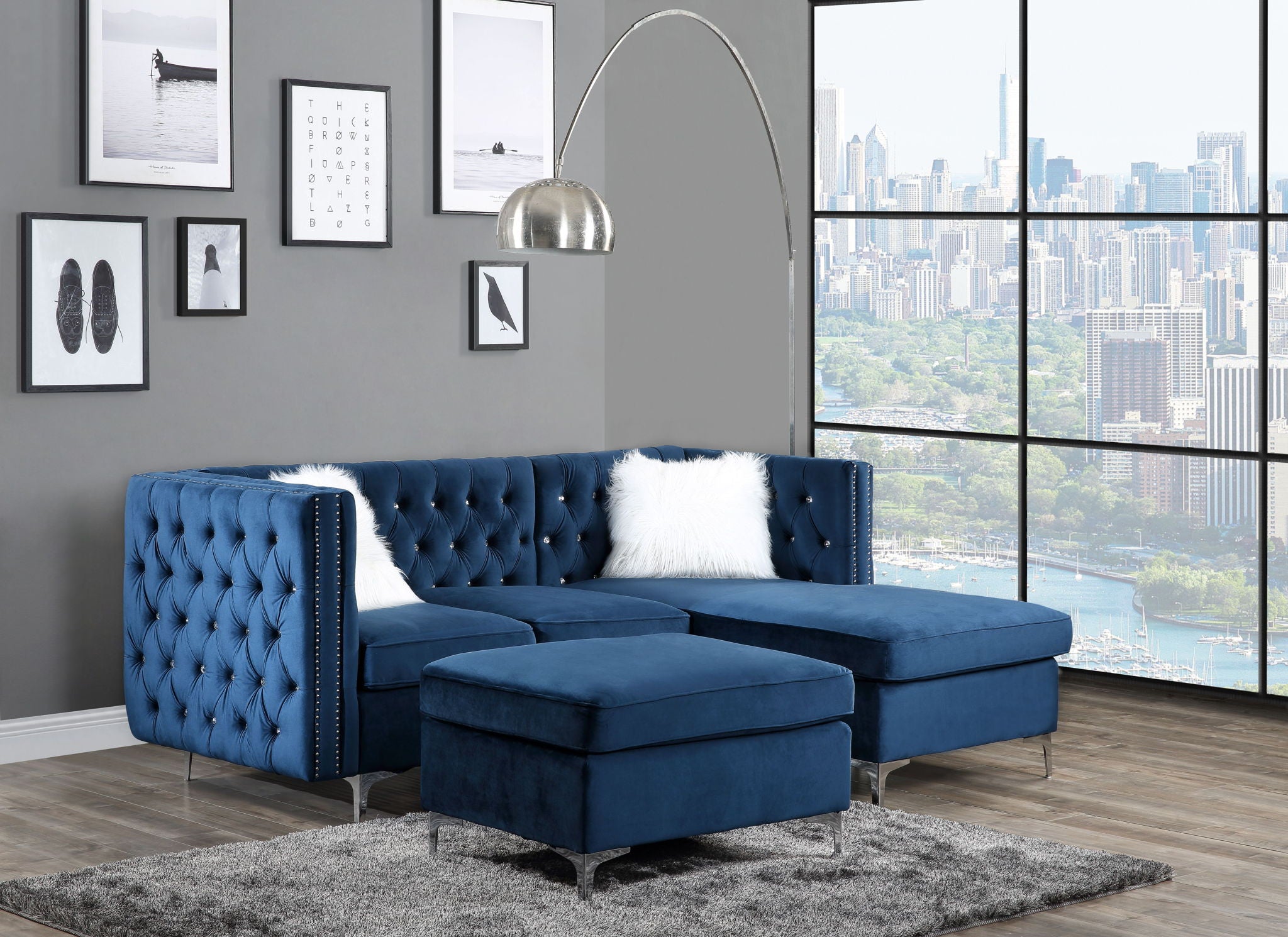 Jaszira - Modular - Left Facing & Right Facing Arms - Urban Living Furniture (Los Angeles, CA)
