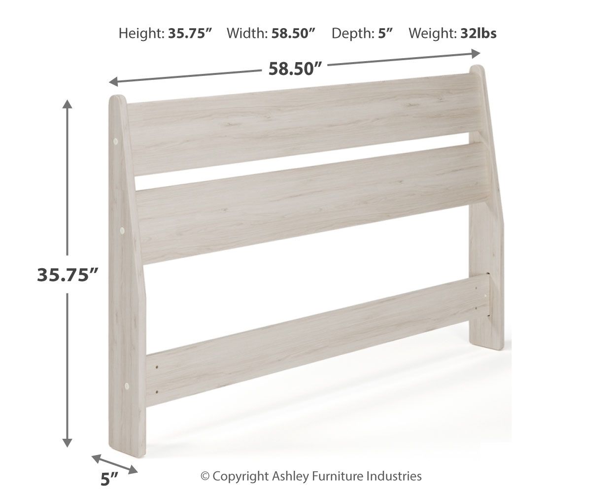 Socalle - Panel Headboard - Urban Living Furniture (Los Angeles, CA)