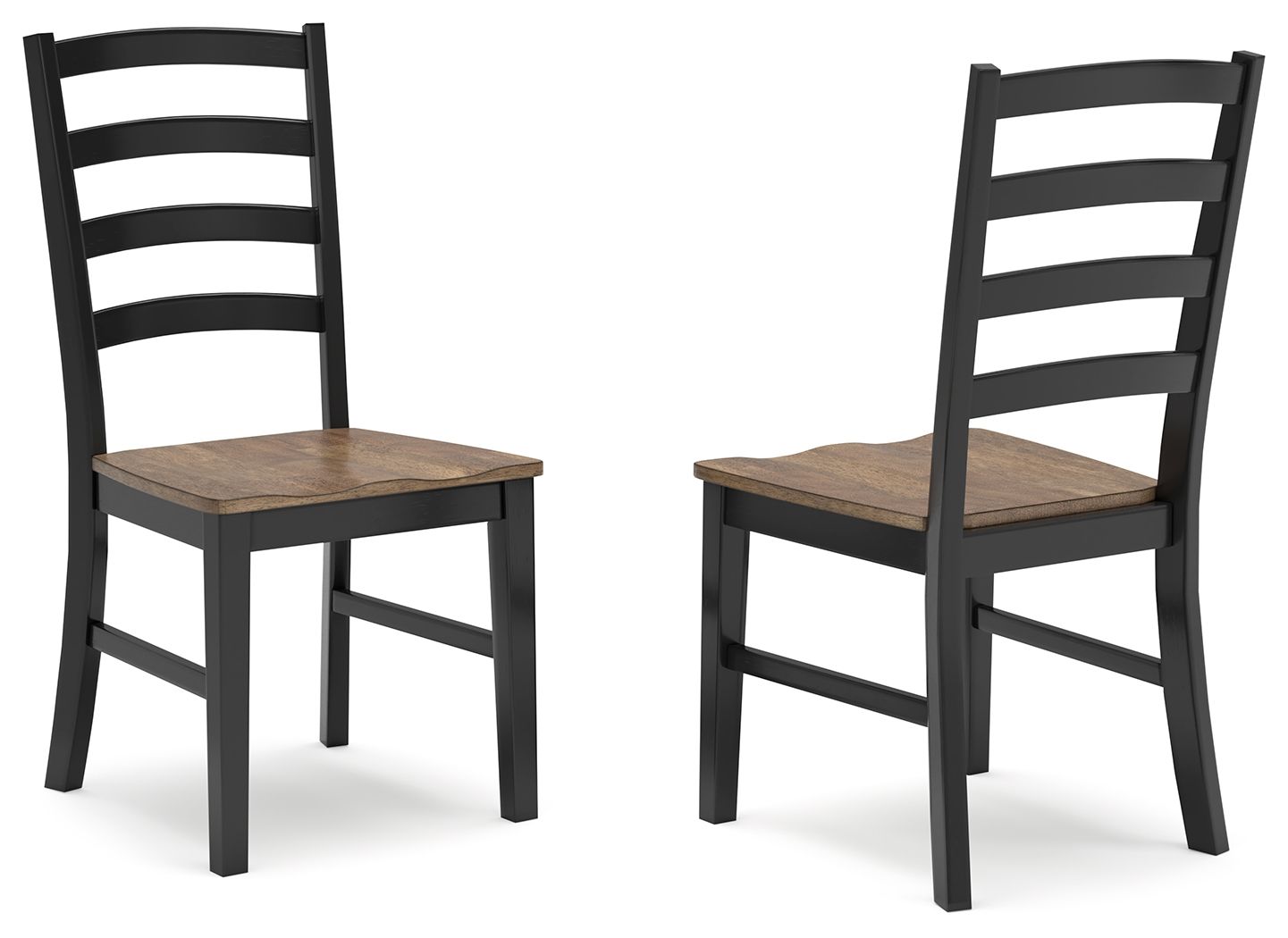 Wildenauer - Brown / Black - Dining Room Side Chair (Set of 2) - Urban Living Furniture (Los Angeles, CA)