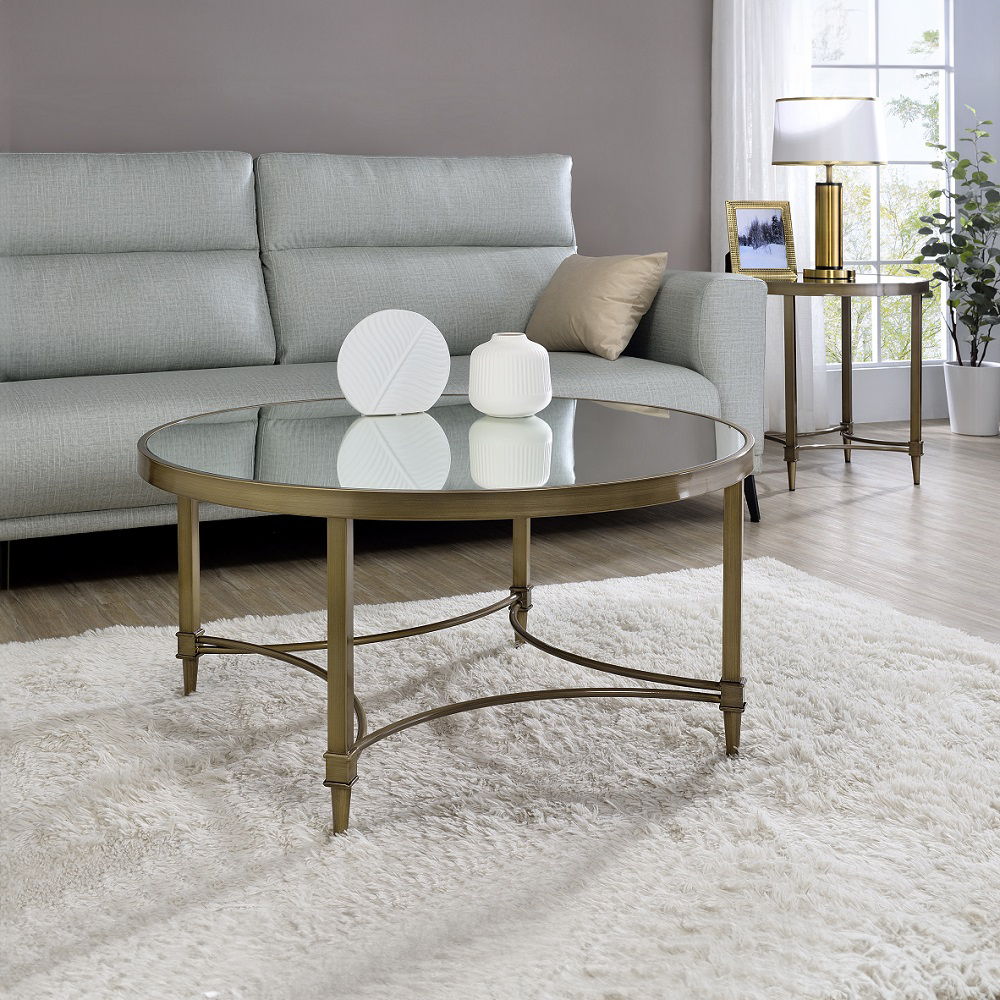 Aditya - Coffee Table - Antique Brass - Urban Living Furniture (Los Angeles, CA)