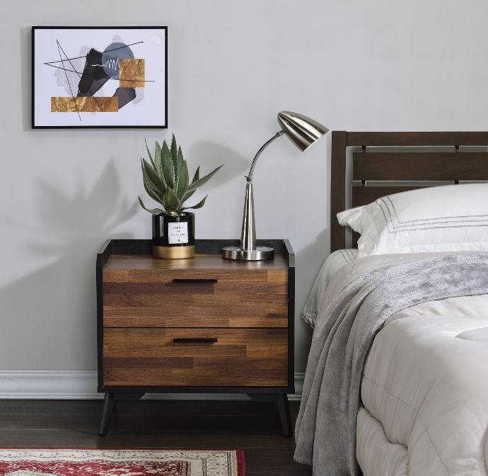 Jiranty - Accent Table - Walnut & Black - Urban Living Furniture (Los Angeles, CA)