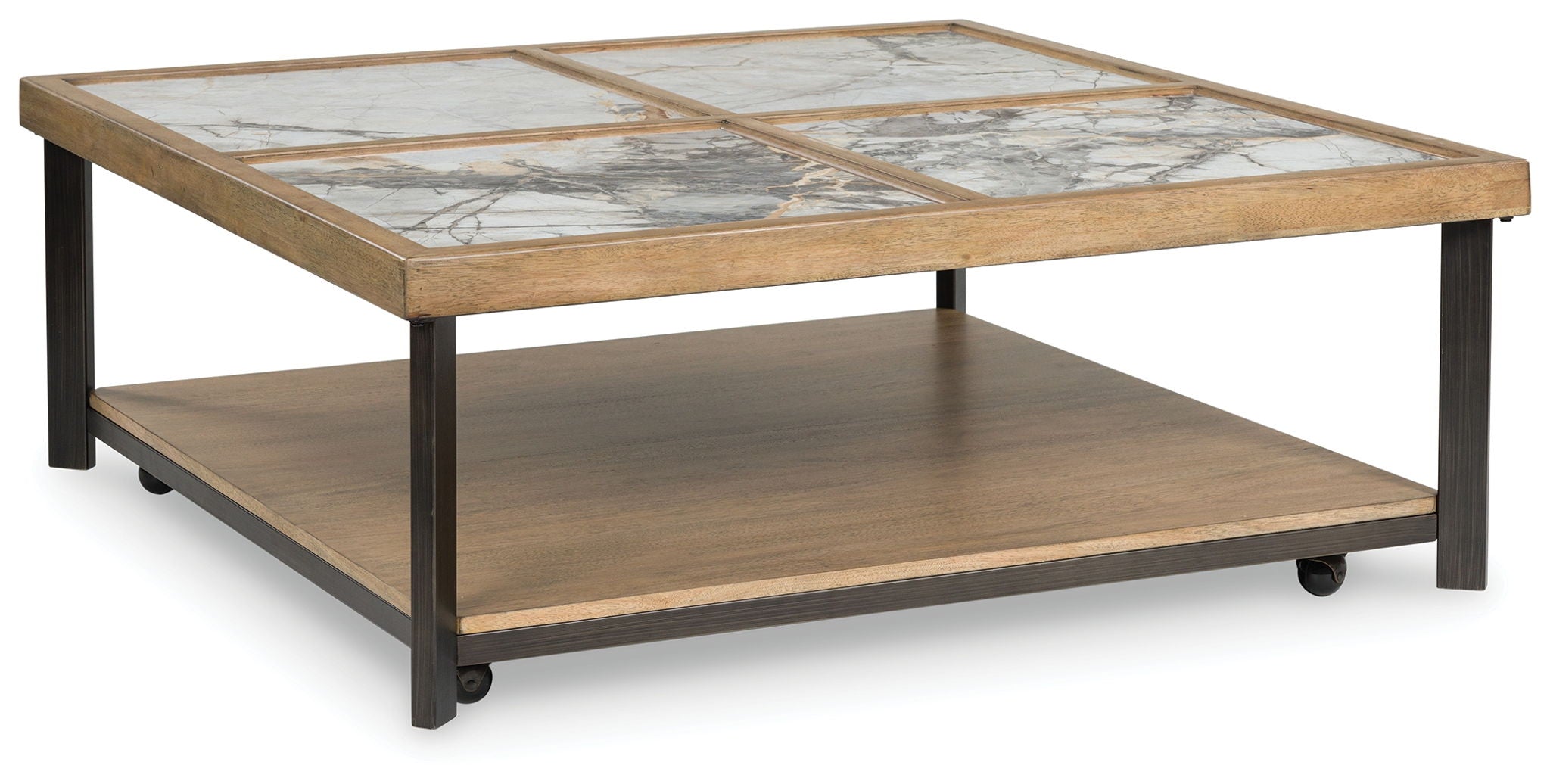 Montia - Multi - Square Cocktail Table - Urban Living Furniture (Los Angeles, CA)