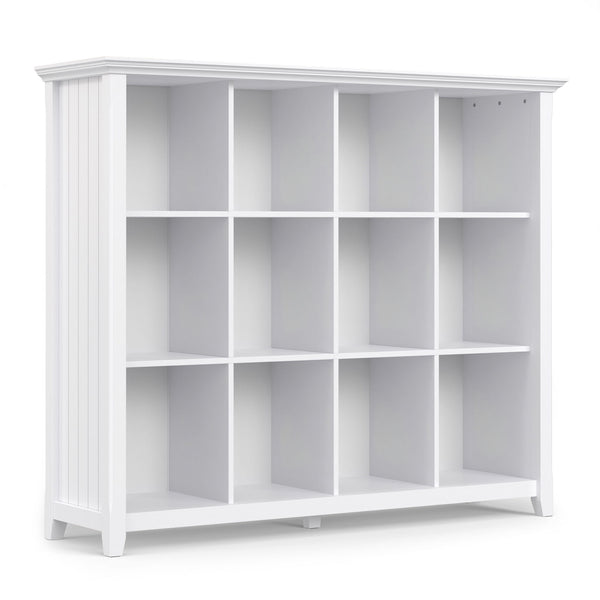 Acadian - 12 Cube Storage - White