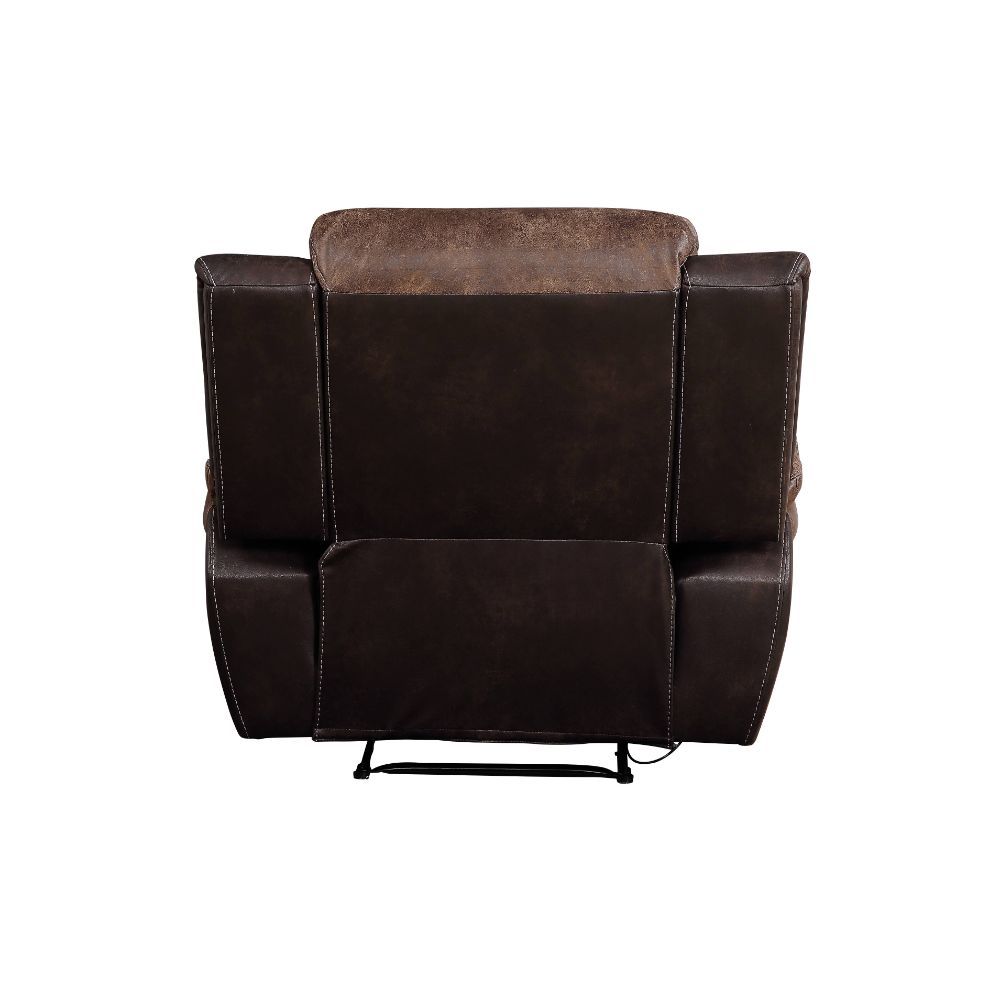 Jaylen - Recliner - Toffee & Espresso Polished Microfiber - Urban Living Furniture (Los Angeles, CA)