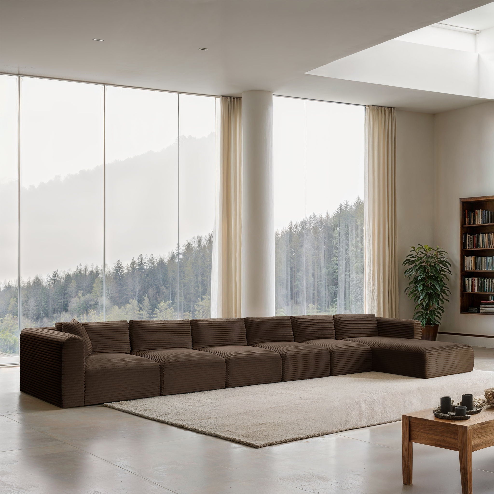 Shaggy - 6 Piece Modular Sectional With Chaise - Urban Living Furniture (Los Angeles, CA)
