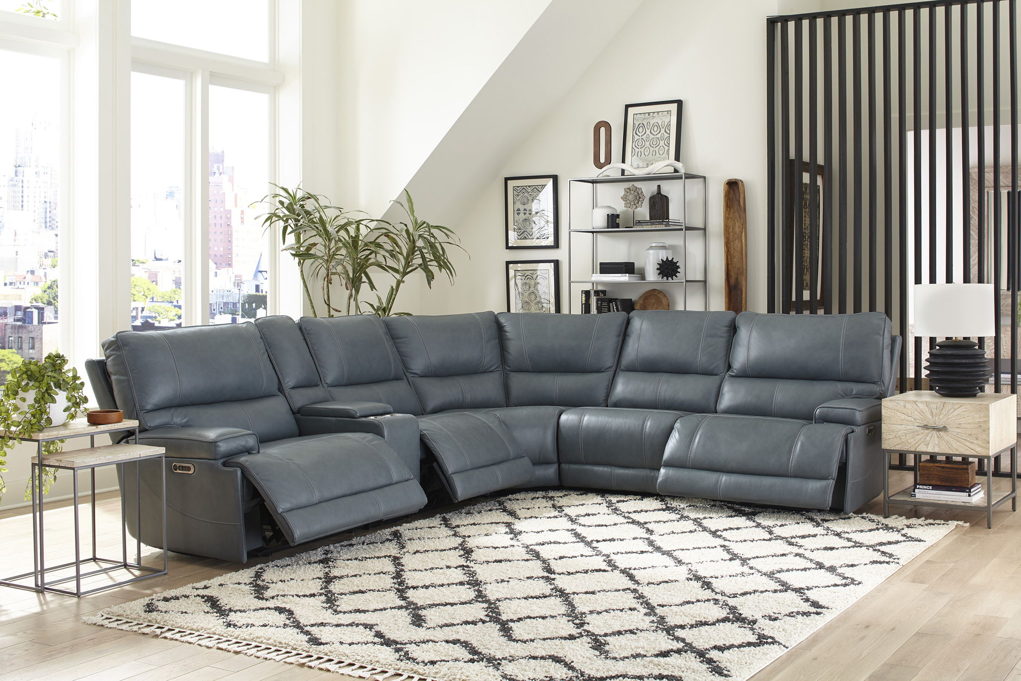 Whitman - Power Reclining Sectional - Urban Living Furniture (Los Angeles, CA)