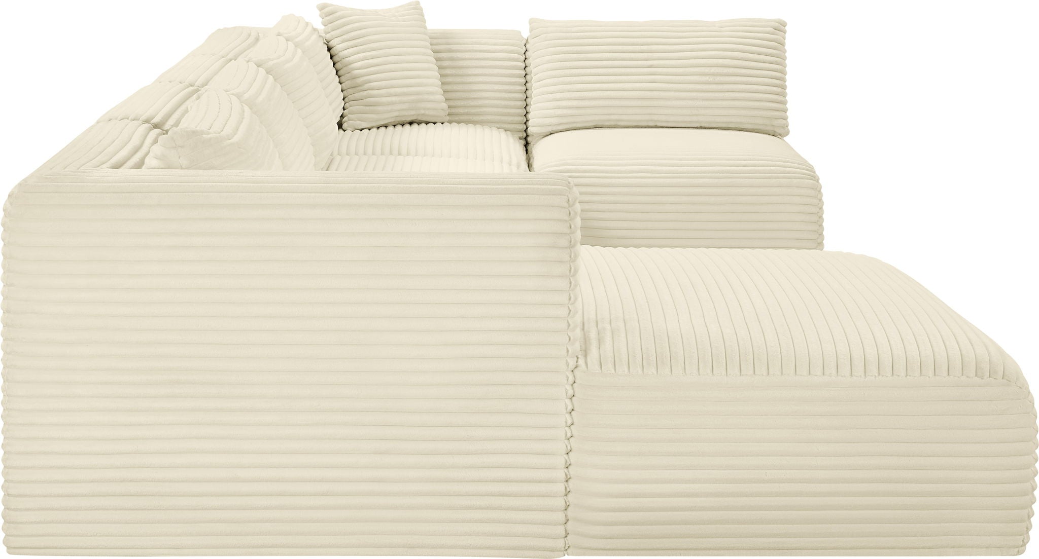 Shaggy - 5 Piece Modular U-Shaped Sectional - Urban Living Furniture (Los Angeles, CA)