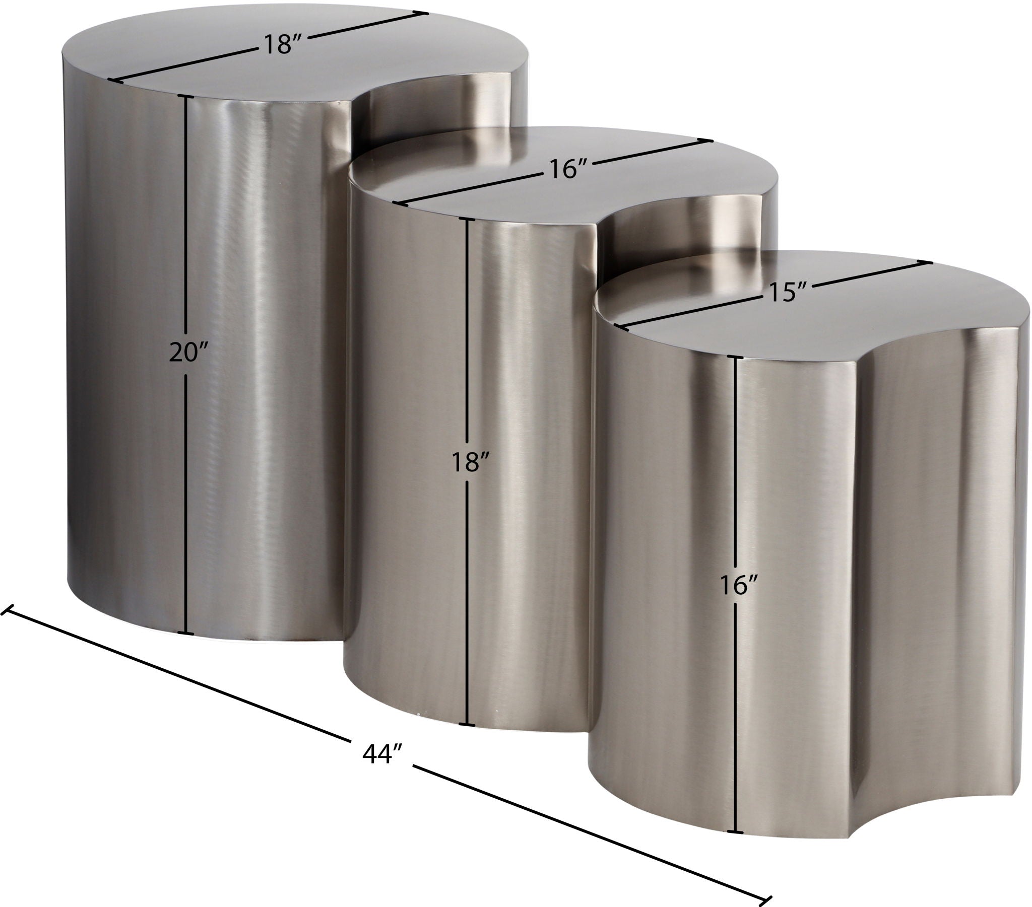 Dimple - 3 Piece Modular End Table - Urban Living Furniture (Los Angeles, CA)