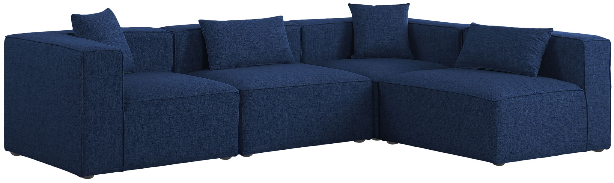 Cube - Linen 4 Piece Modular Corner Sectional - Urban Living Furniture (Los Angeles, CA)