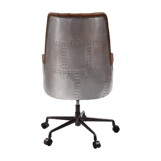 Salvol - Office Chair - Sahara Leather & Aluminum - Urban Living Furniture (Los Angeles, CA)