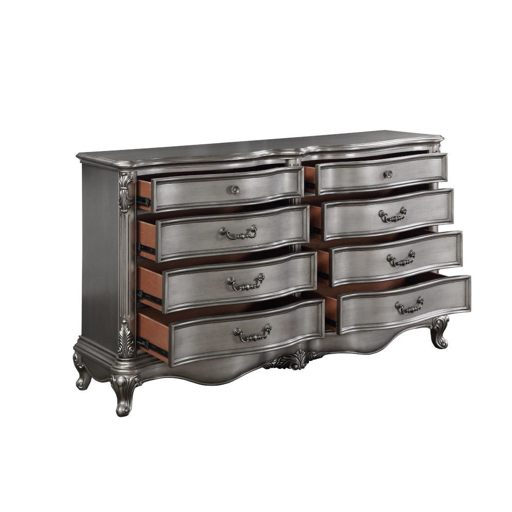 Ausonia - Dresser - Antique Platinum - Finish - Urban Living Furniture (Los Angeles, CA)