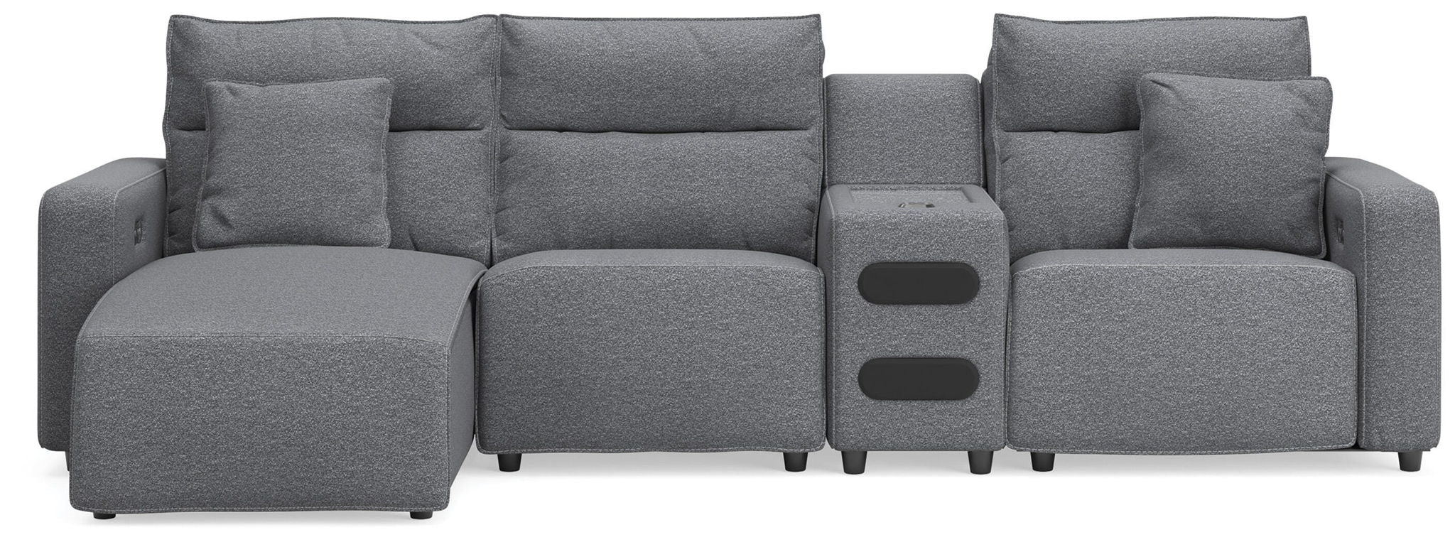 Modmax II - Reclining Sectional - Salt And Pepper - Urban Living Furniture (Los Angeles, CA)