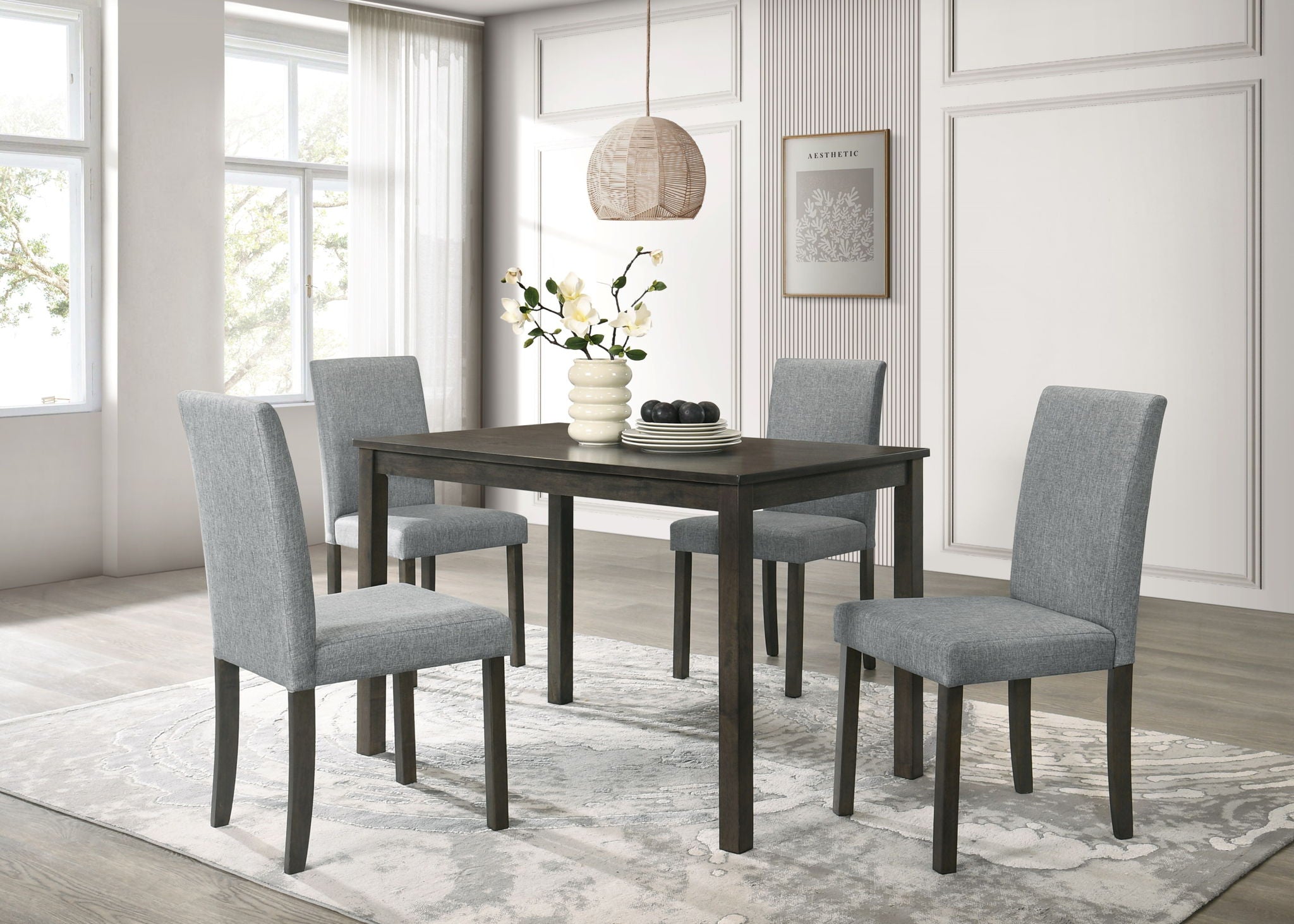 Melshire - Side Chair (Set of 2) - Gray - Urban Living Furniture (Los Angeles, CA)