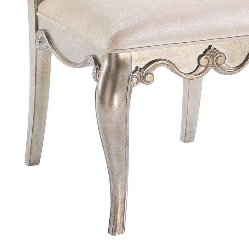 Esteban - Side Chair (Set of 2) - Antique Champagne - Urban Living Furniture (Los Angeles, CA)