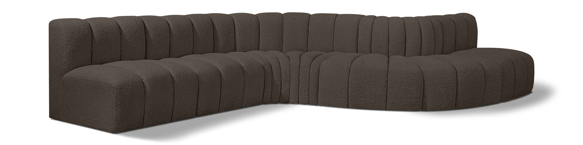 Arc - Boucle Fabric 7 Piece Modular Sofa - Urban Living Furniture (Los Angeles, CA)