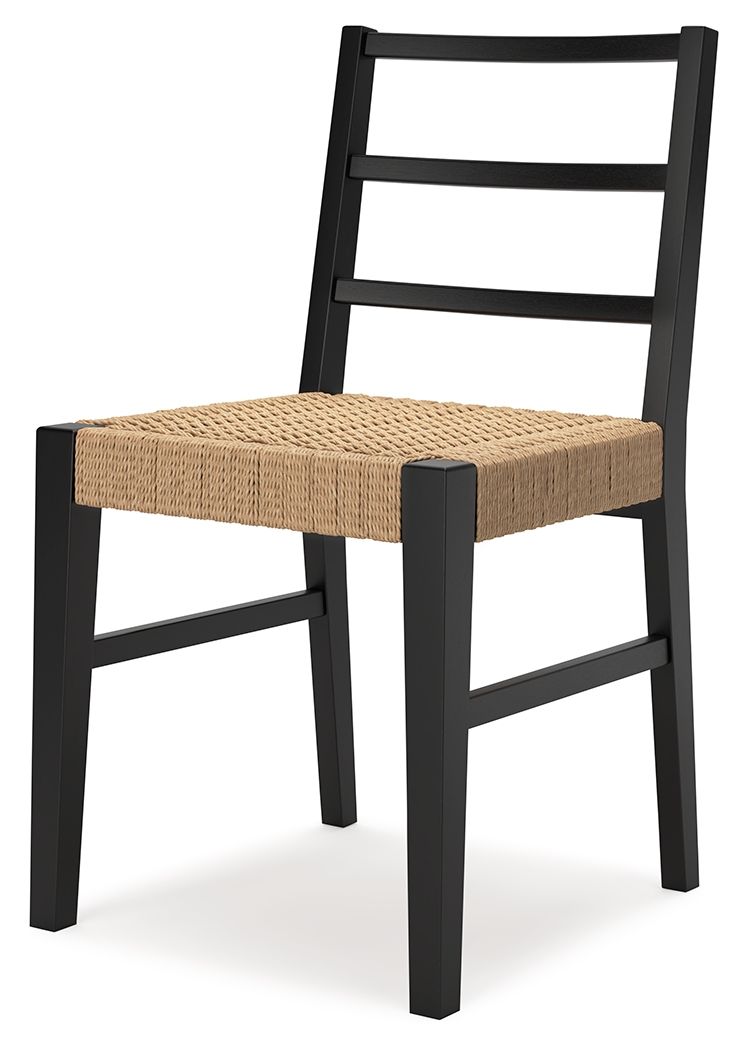 Isanti - Light Brown / Black - Dining Room Side Chair (Set of 2) - Urban Living Furniture (Los Angeles, CA)
