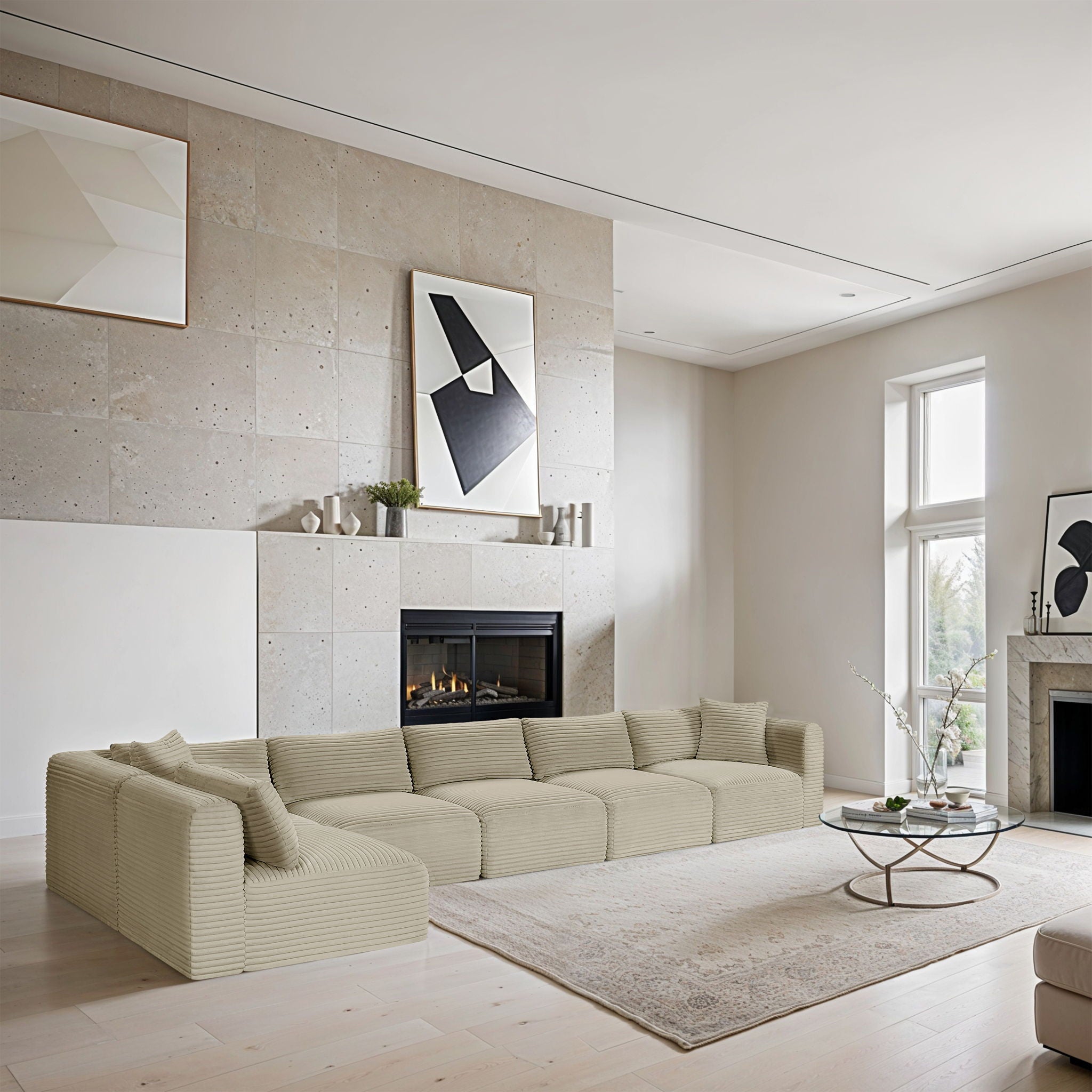 Shaggy - 6 Piece Modular Sectional - Urban Living Furniture (Los Angeles, CA)