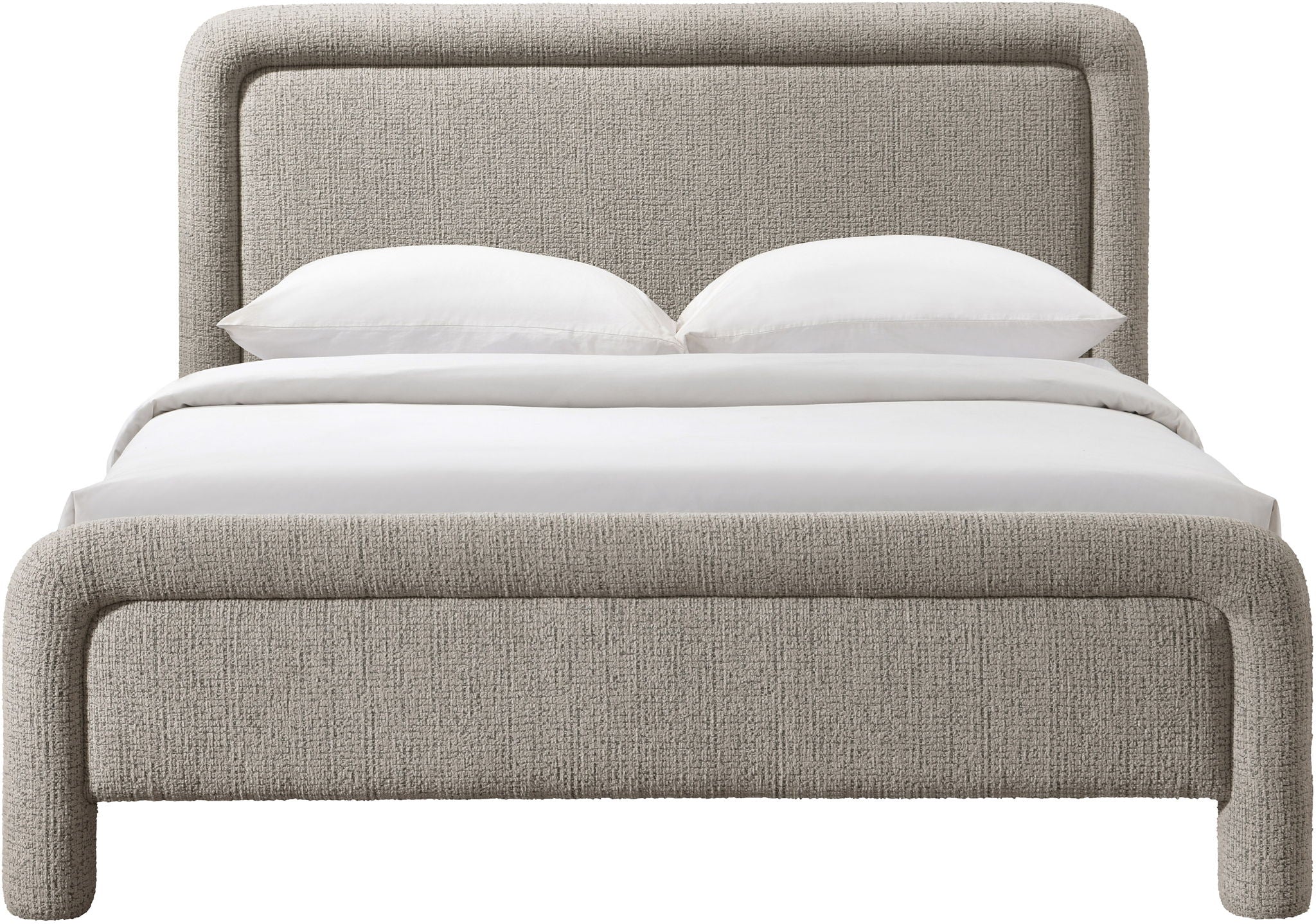 Baylor - Fabric With Interwoven Chenille Upholstered Bed - Urban Living Furniture (Los Angeles, CA)