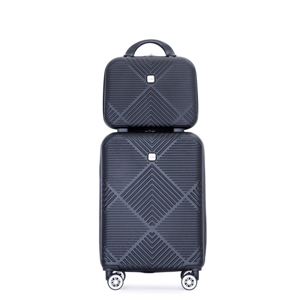 2 Piece Luggage Sets Lightweight Suitcase, Spinner Wheels