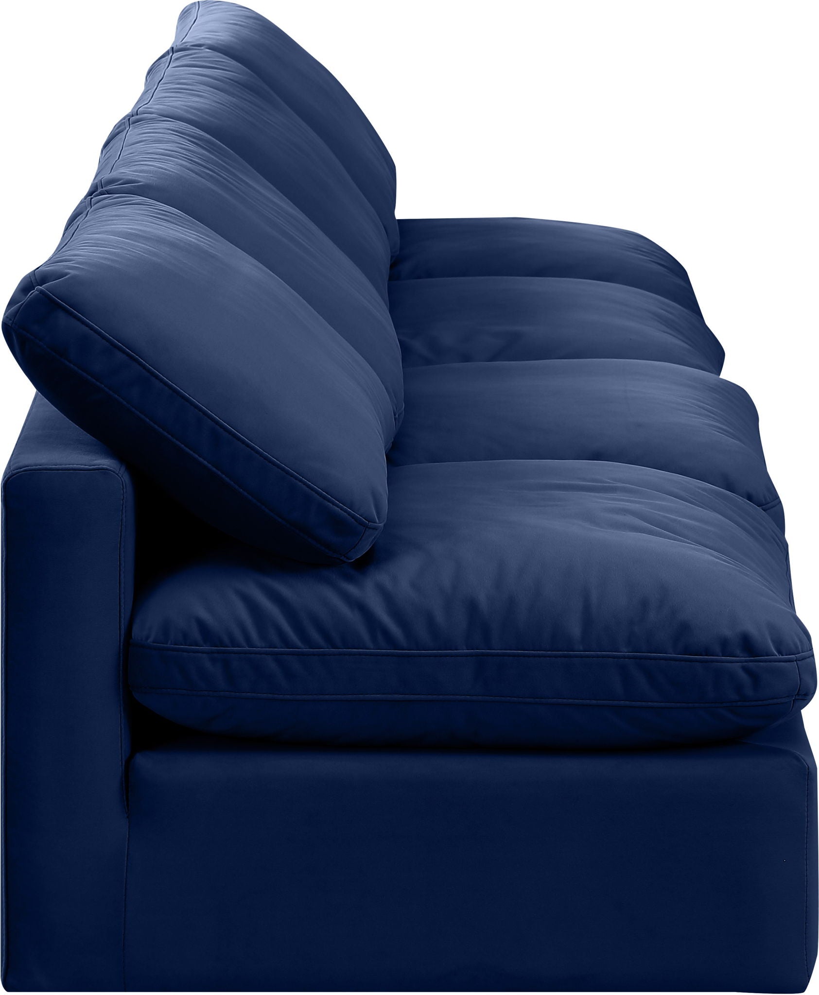 Indulge - Velvet 4 Seat Modular Armless Sofa - Urban Living Furniture (Los Angeles, CA)