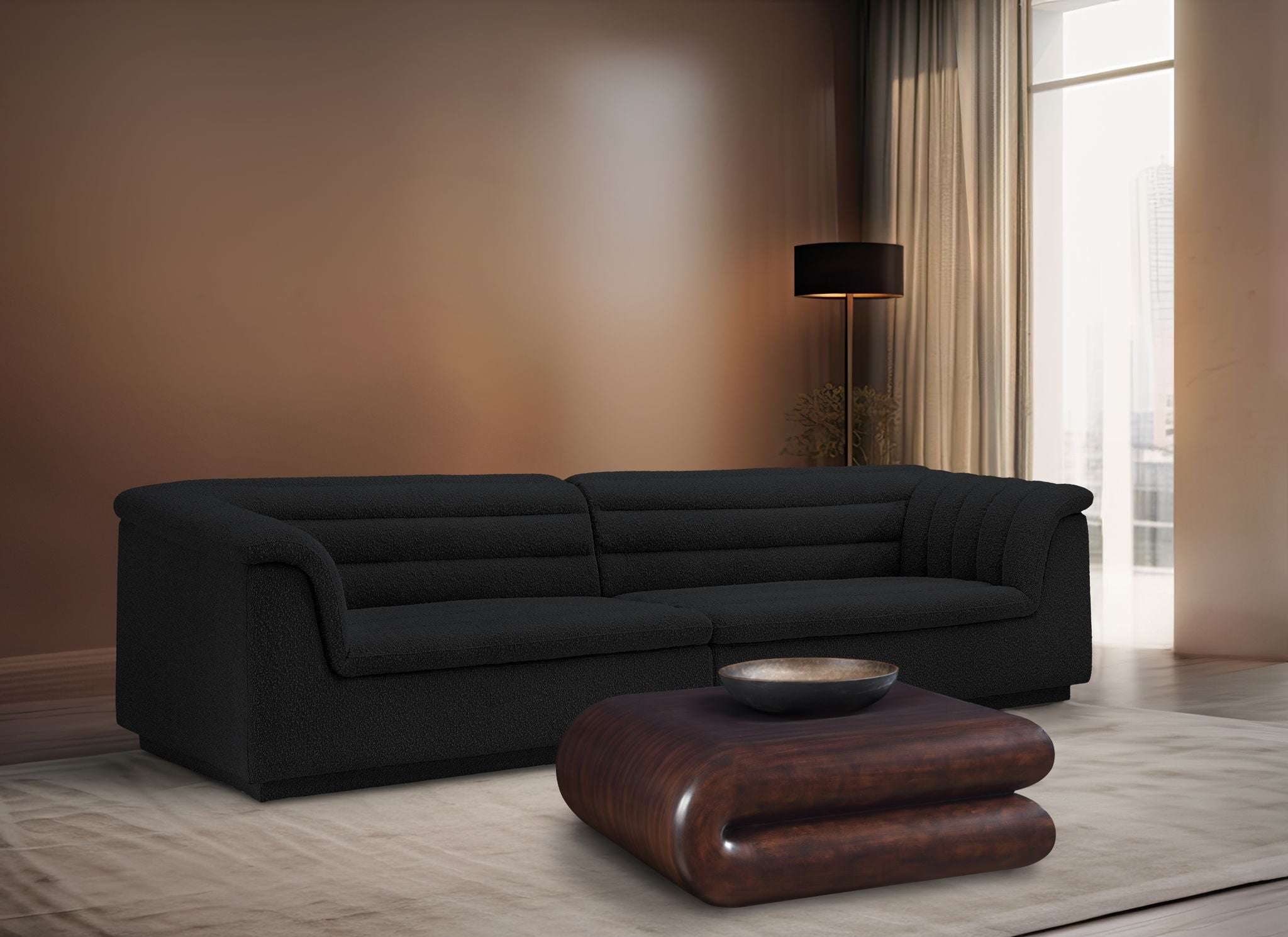 Cascade - Boucle Modular Sofa - Urban Living Furniture (Los Angeles, CA)