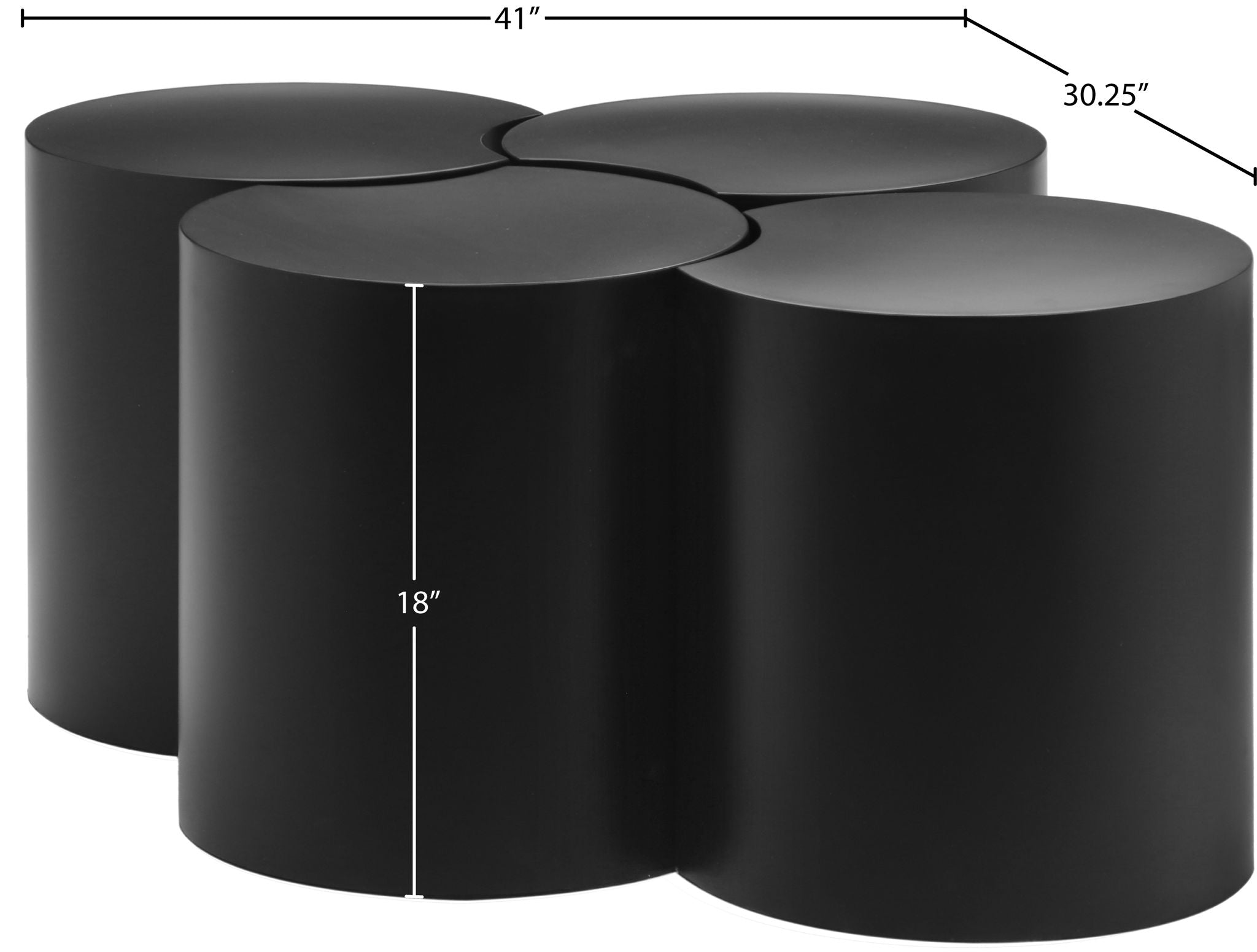 Dimple - 4 Piece Modular Coffee Table - Urban Living Furniture (Los Angeles, CA)