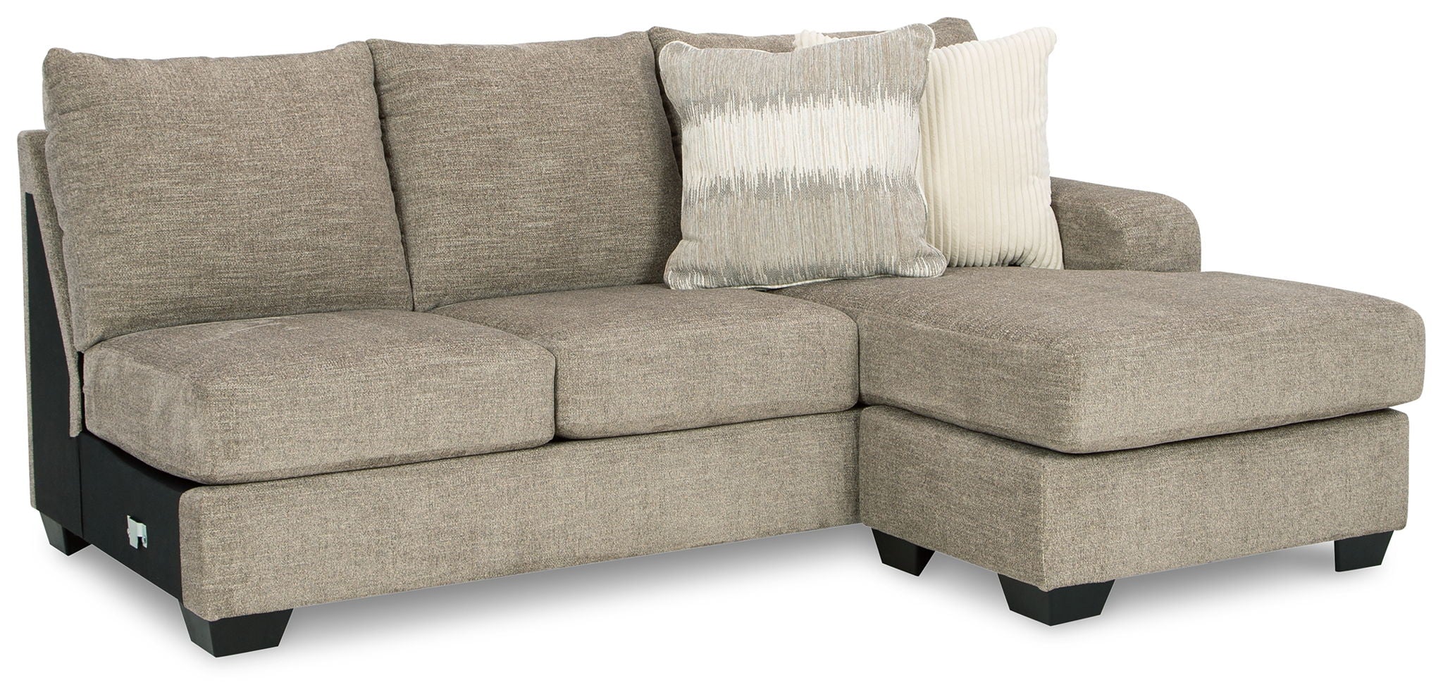 Creswell - Stone - RAF Sofa Chaise - Urban Living Furniture (Los Angeles, CA)