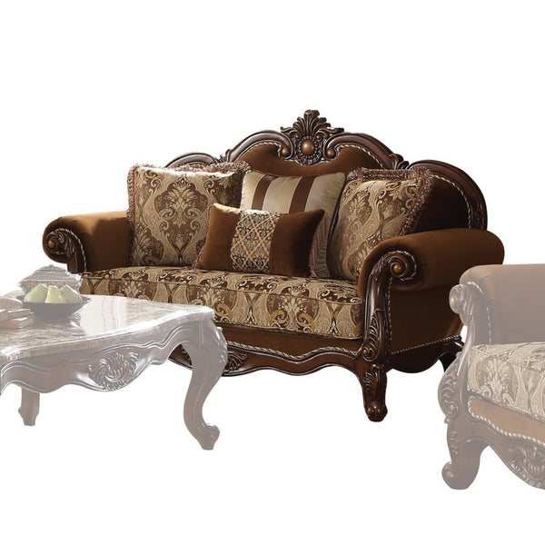 Jardena - Loveseat - Fabric & Cherry Oak - Urban Living Furniture (Los Angeles, CA)
