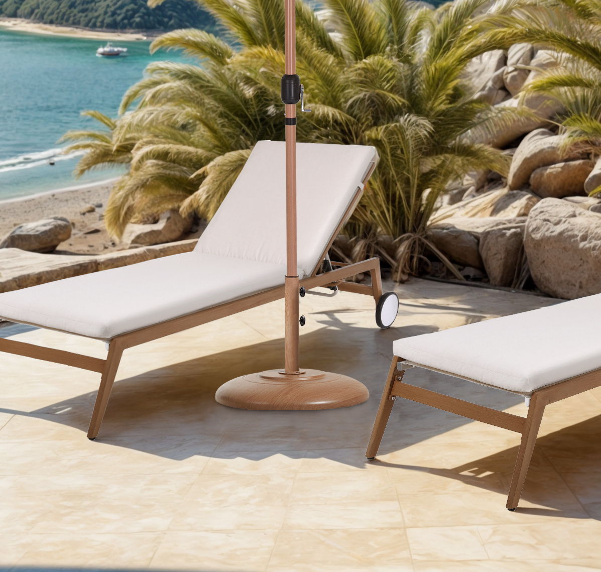 Cozumel - Steel Patio Umbrella Base - Urban Living Furniture (Los Angeles, CA)