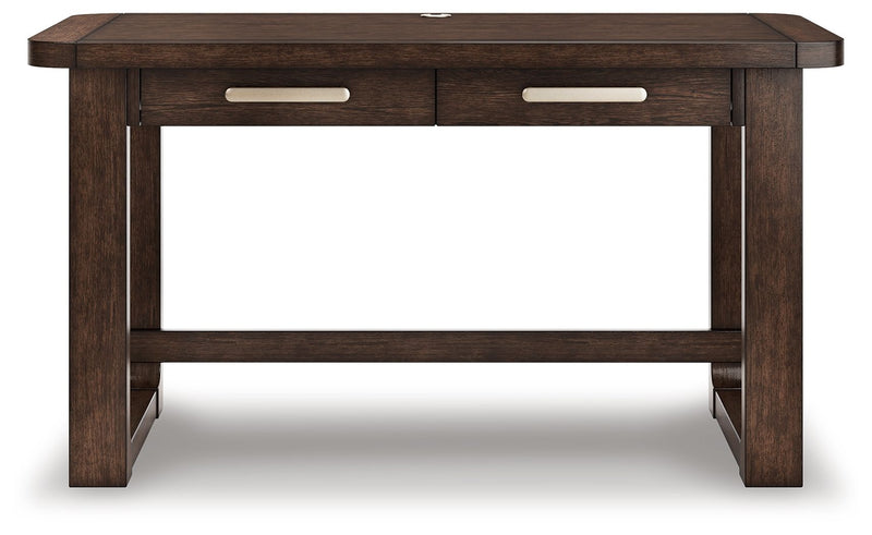 Breckington - Dark Brown - Home Office Desk