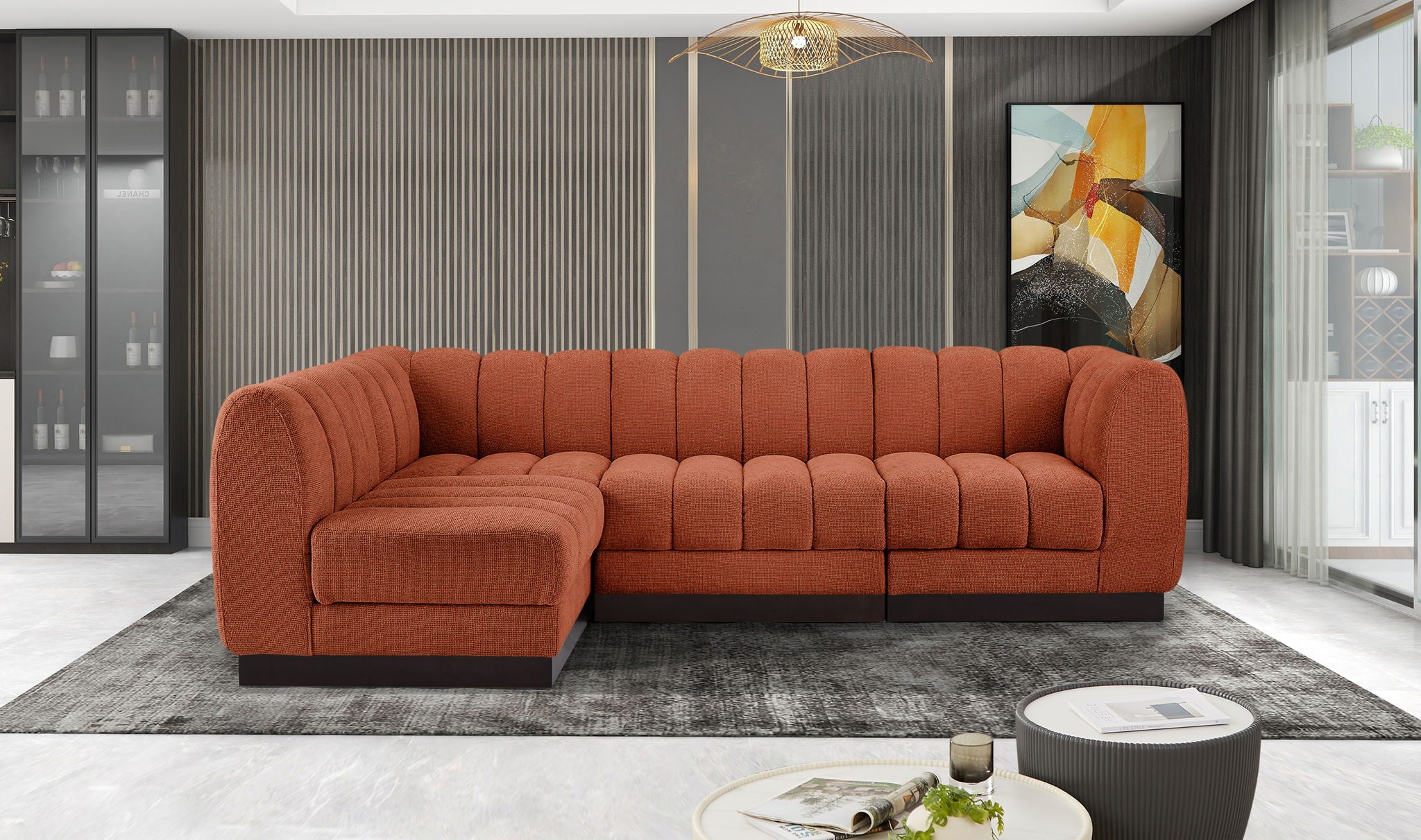 Quinn - 4 Piece Modular Sectional - Urban Living Furniture (Los Angeles, CA)