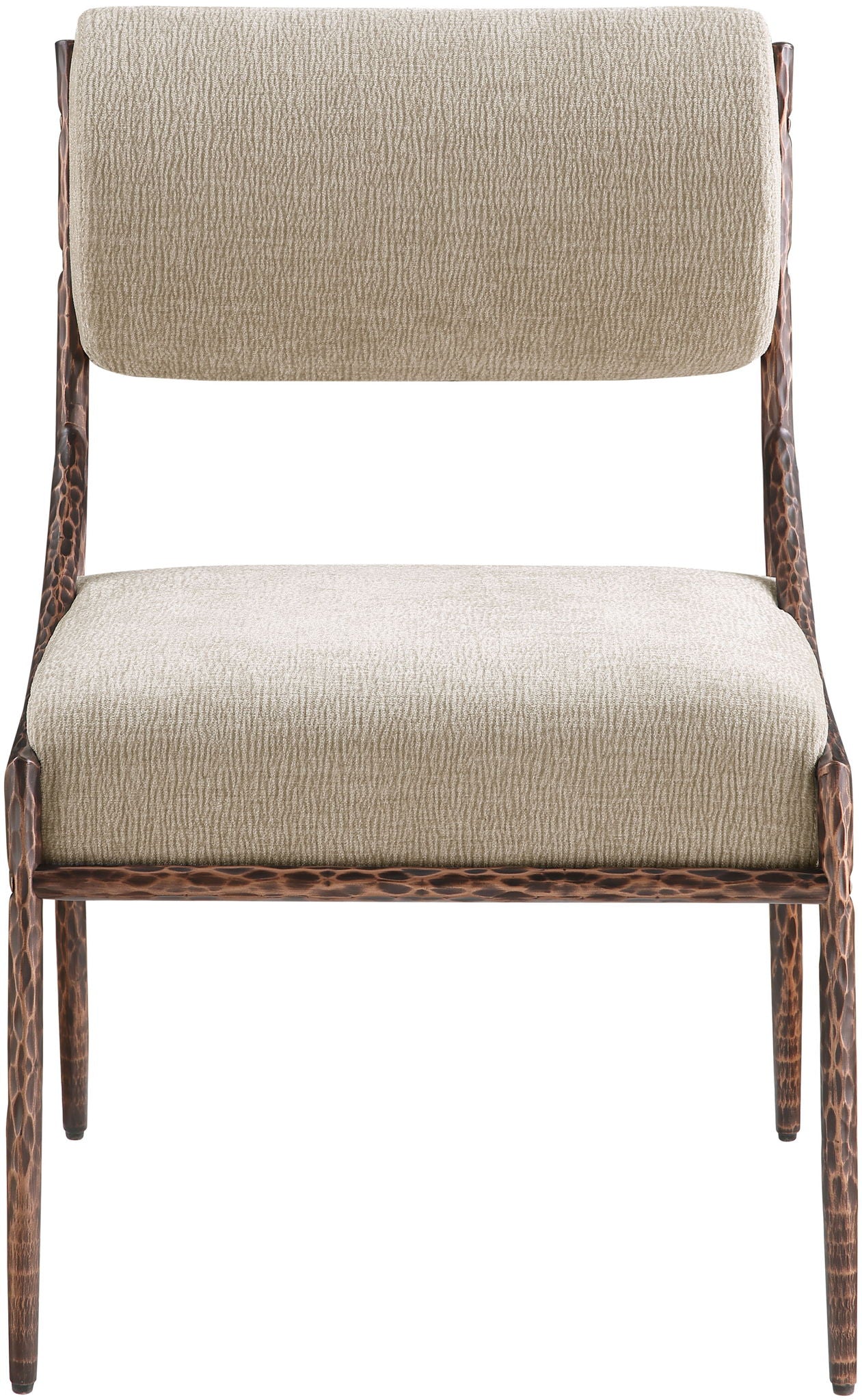 Bastille - Upholstered Dining Side Chair (Set of 2) - Bronze Frame - Urban Living Furniture (Los Angeles, CA)
