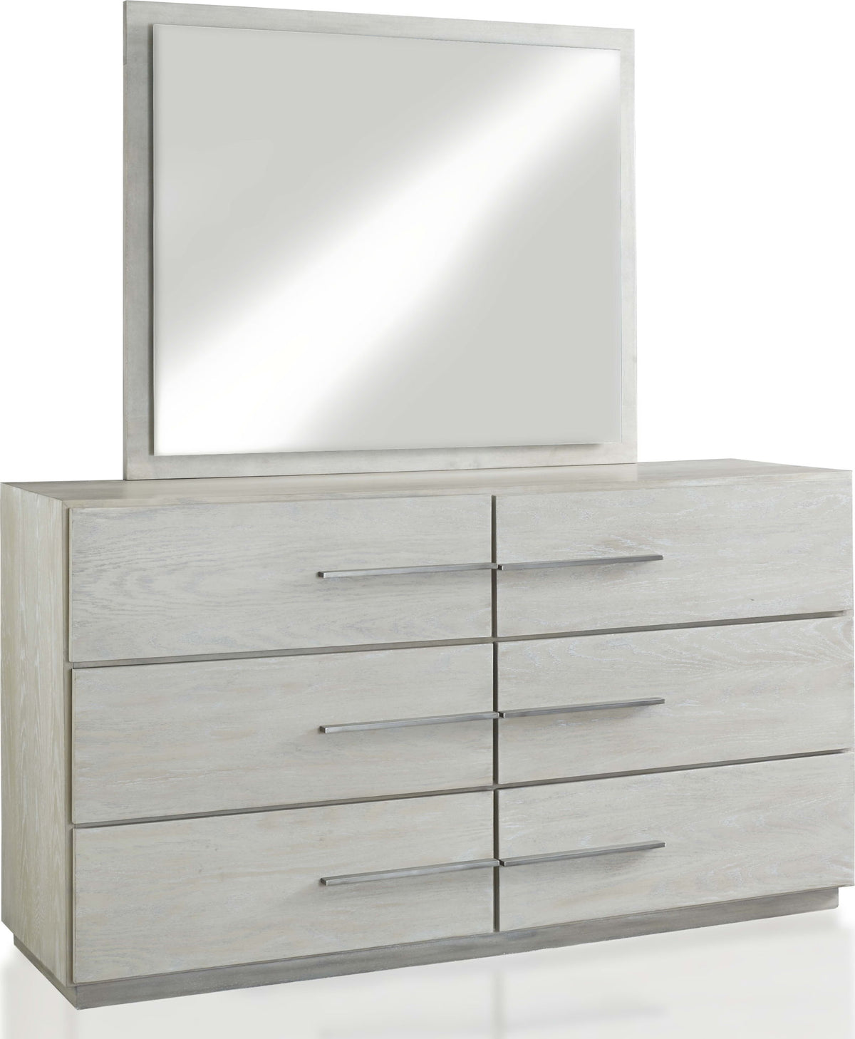 Destination - Six Drawer Dresser - Cotton Gray (2024)