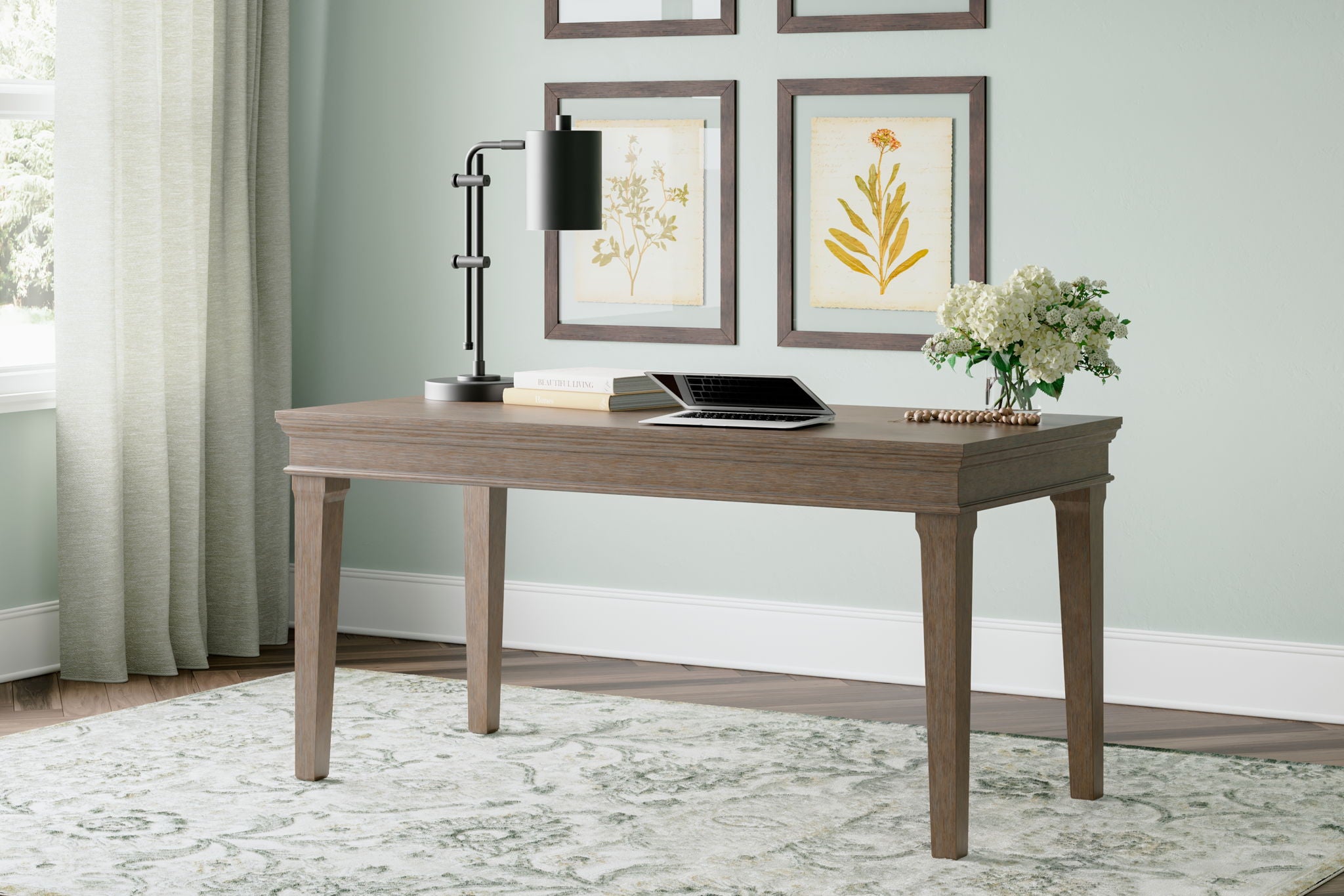 Janismore - Weathered Gray - Home Office Desk - Urban Living Furniture (Los Angeles, CA)
