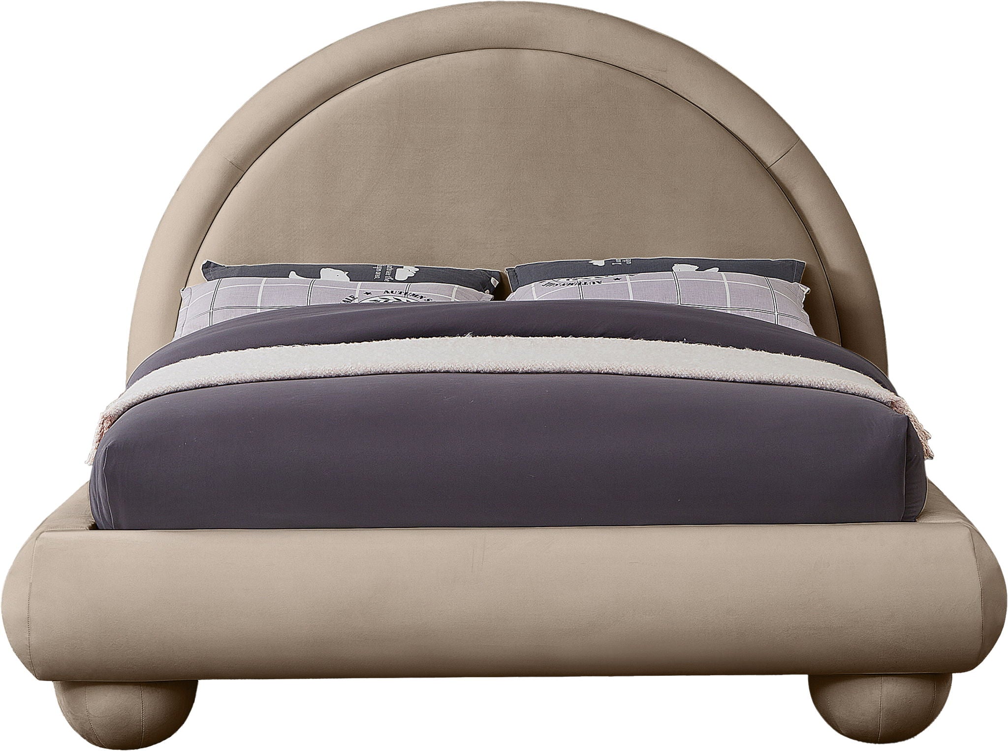 Madrid - Velvet Upholstered Bed - Urban Living Furniture (Los Angeles, CA)